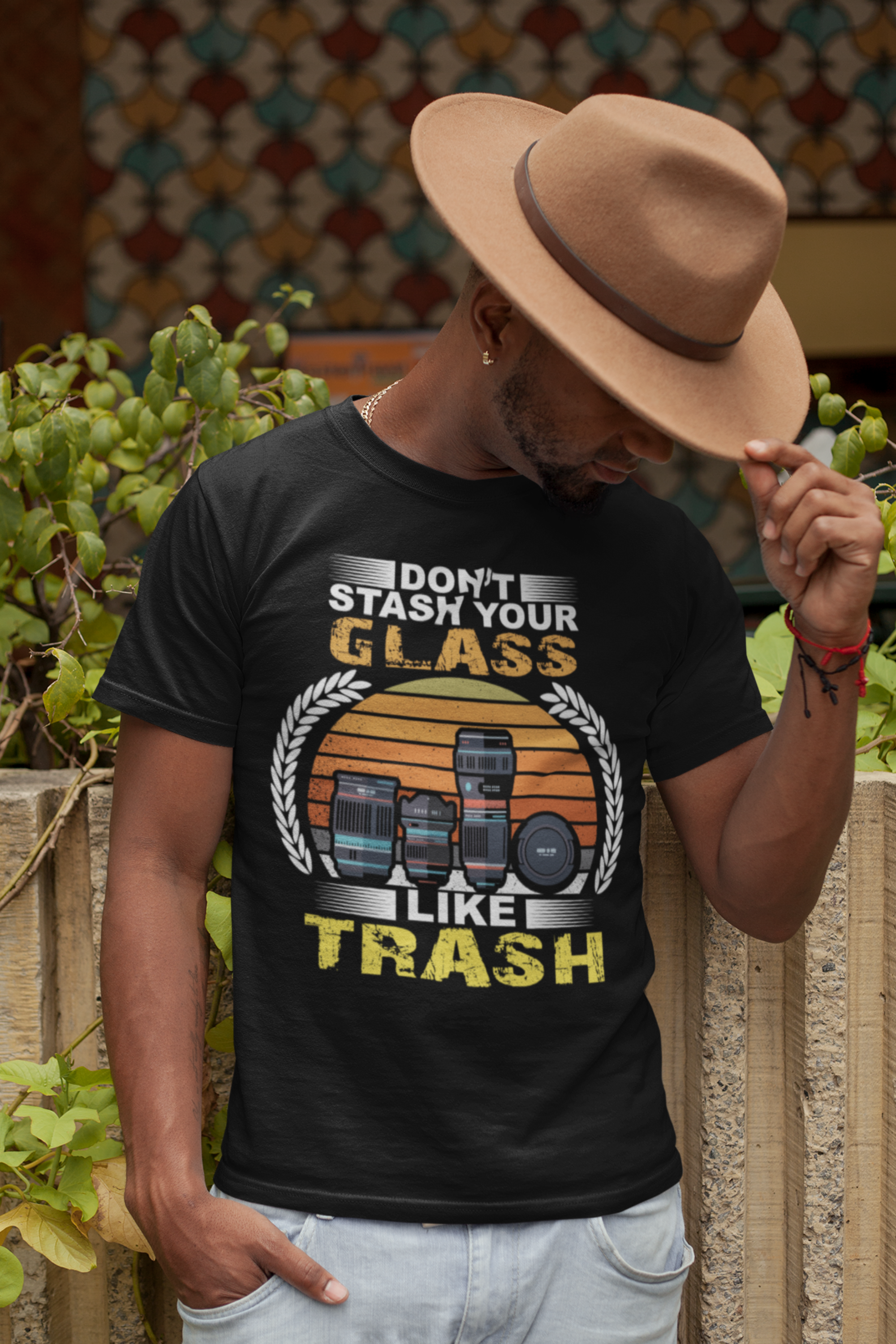 Don't Stash Your Glass Like Trash Shirt product thumbnail image