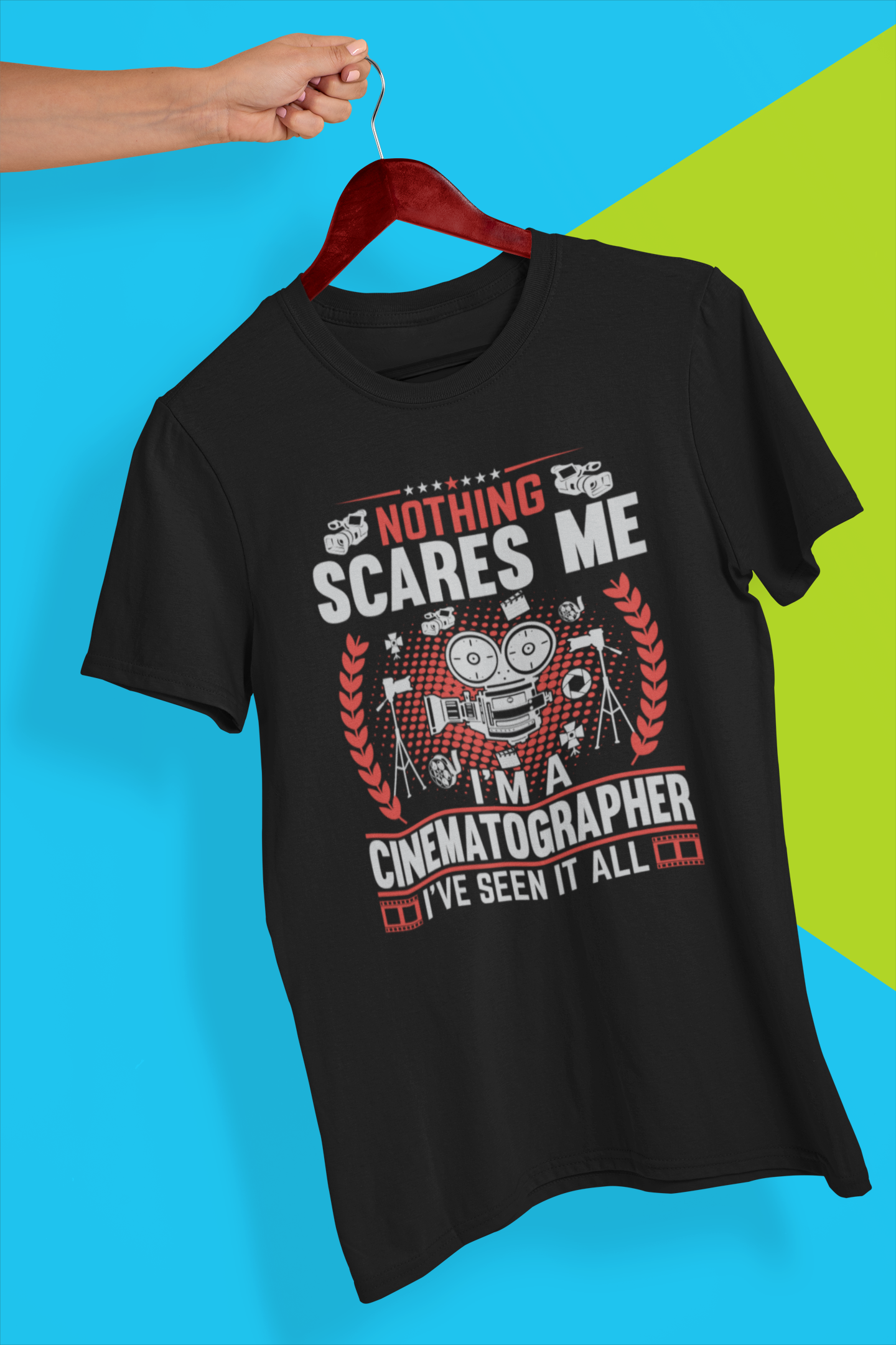 Nothing Scares Me I'm a Cinematographer Shirt product thumbnail image