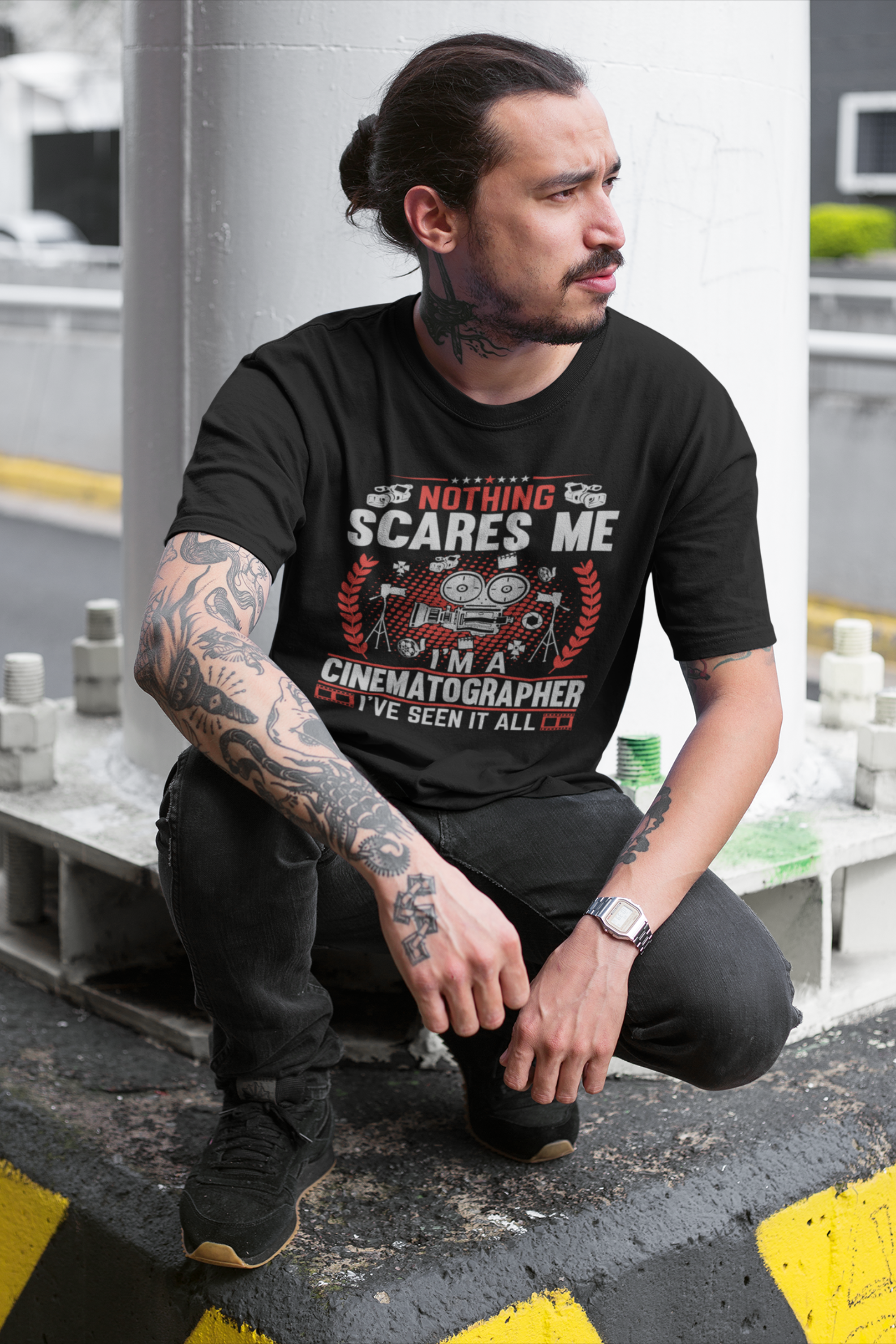 Nothing Scares Me I'm a Cinematographer Shirt product thumbnail image