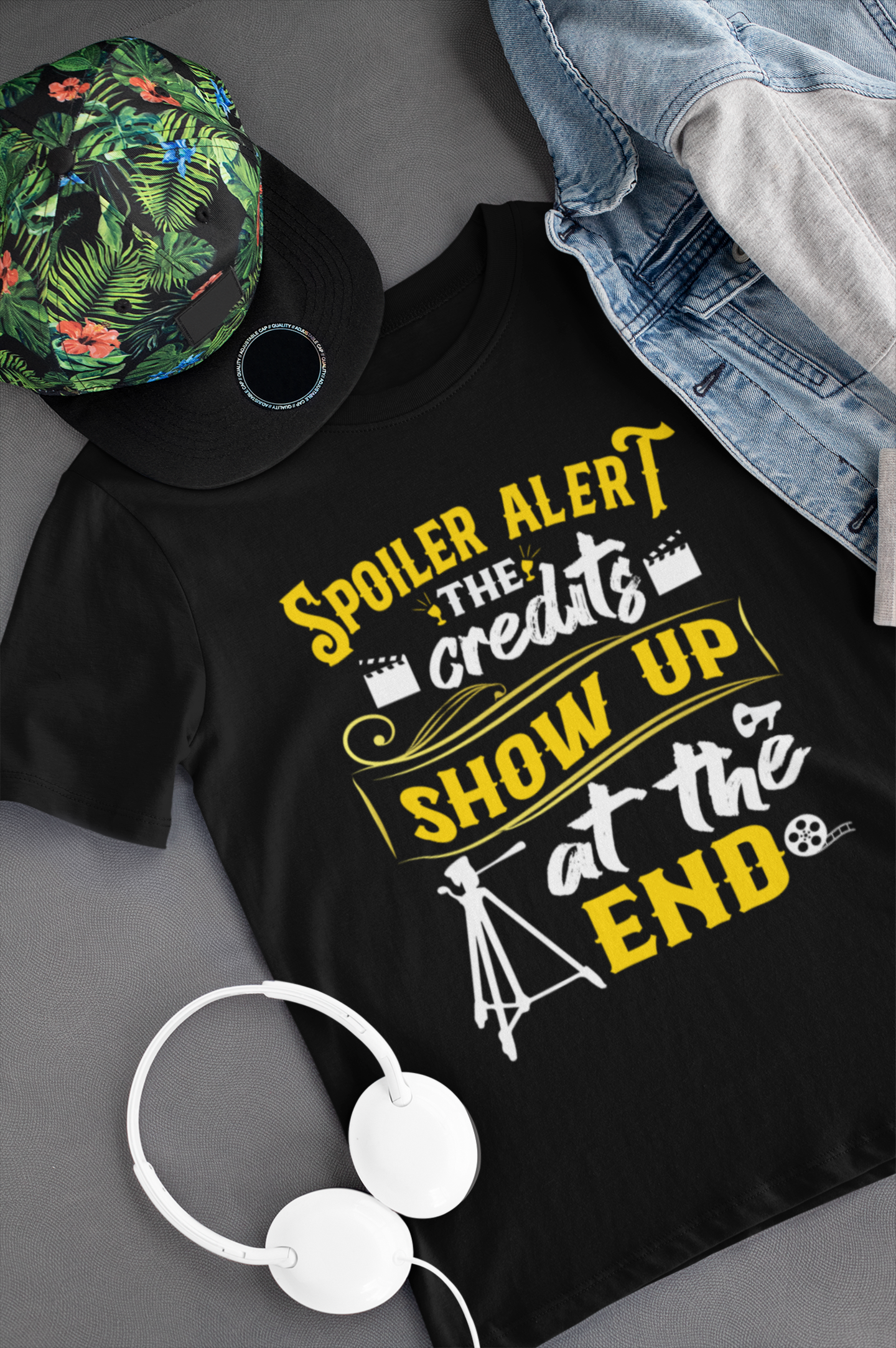 Spoiler Alert The Credits Show Up at the End Shirt product thumbnail image