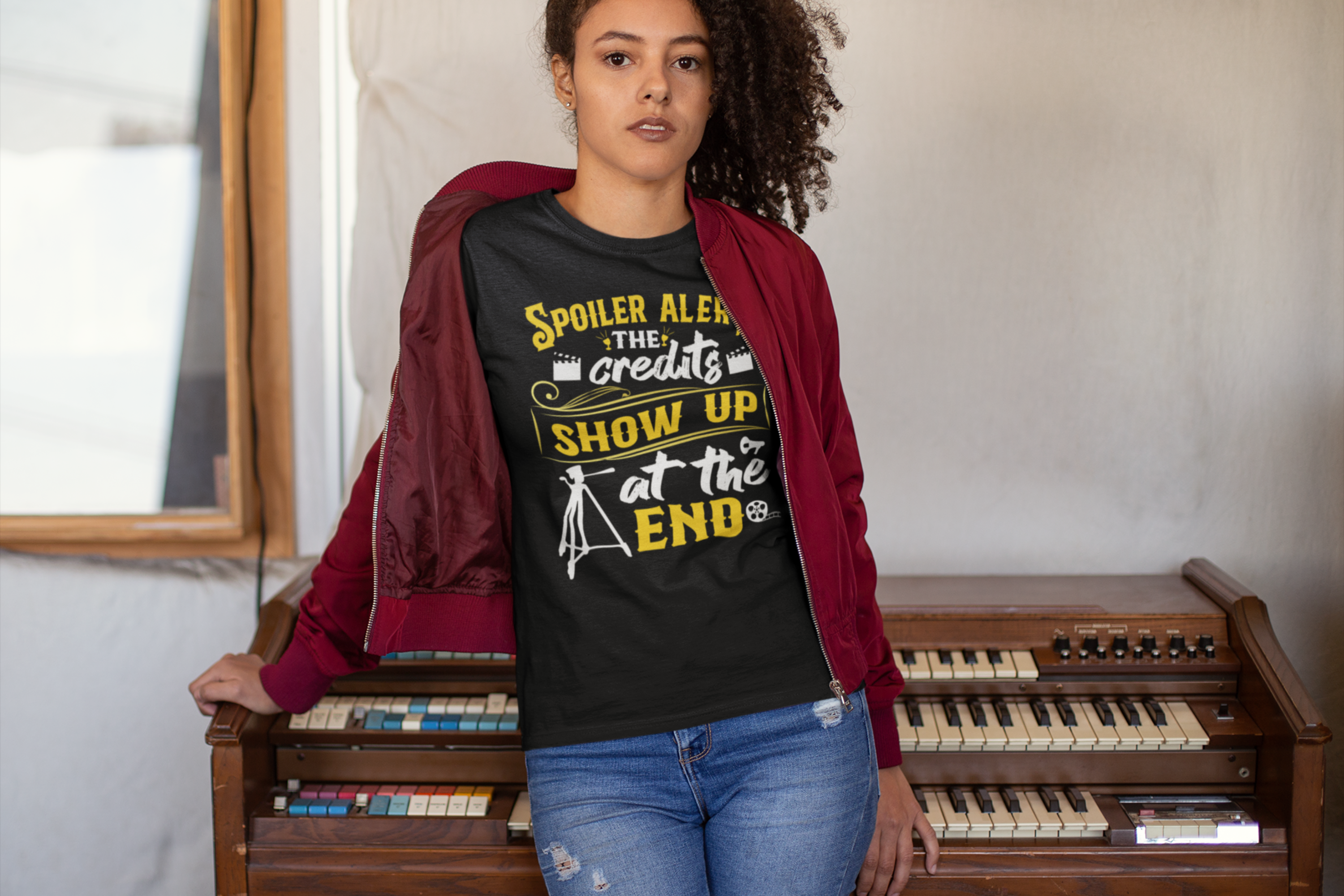Spoiler Alert The Credits Show Up at the End Shirt product thumbnail image
