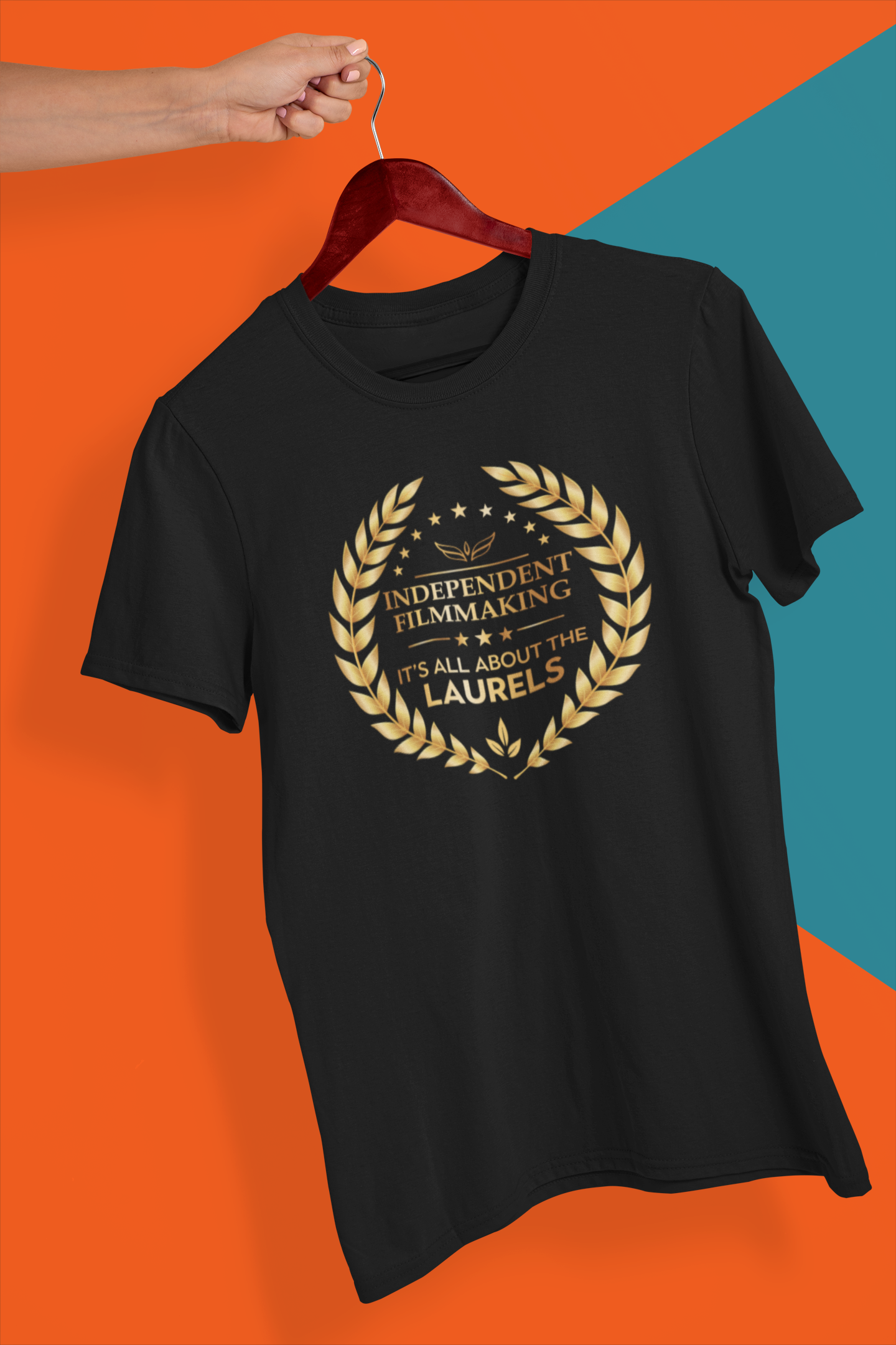 Independent Filmmaking It's All About the Laurels Shirt product thumbnail image