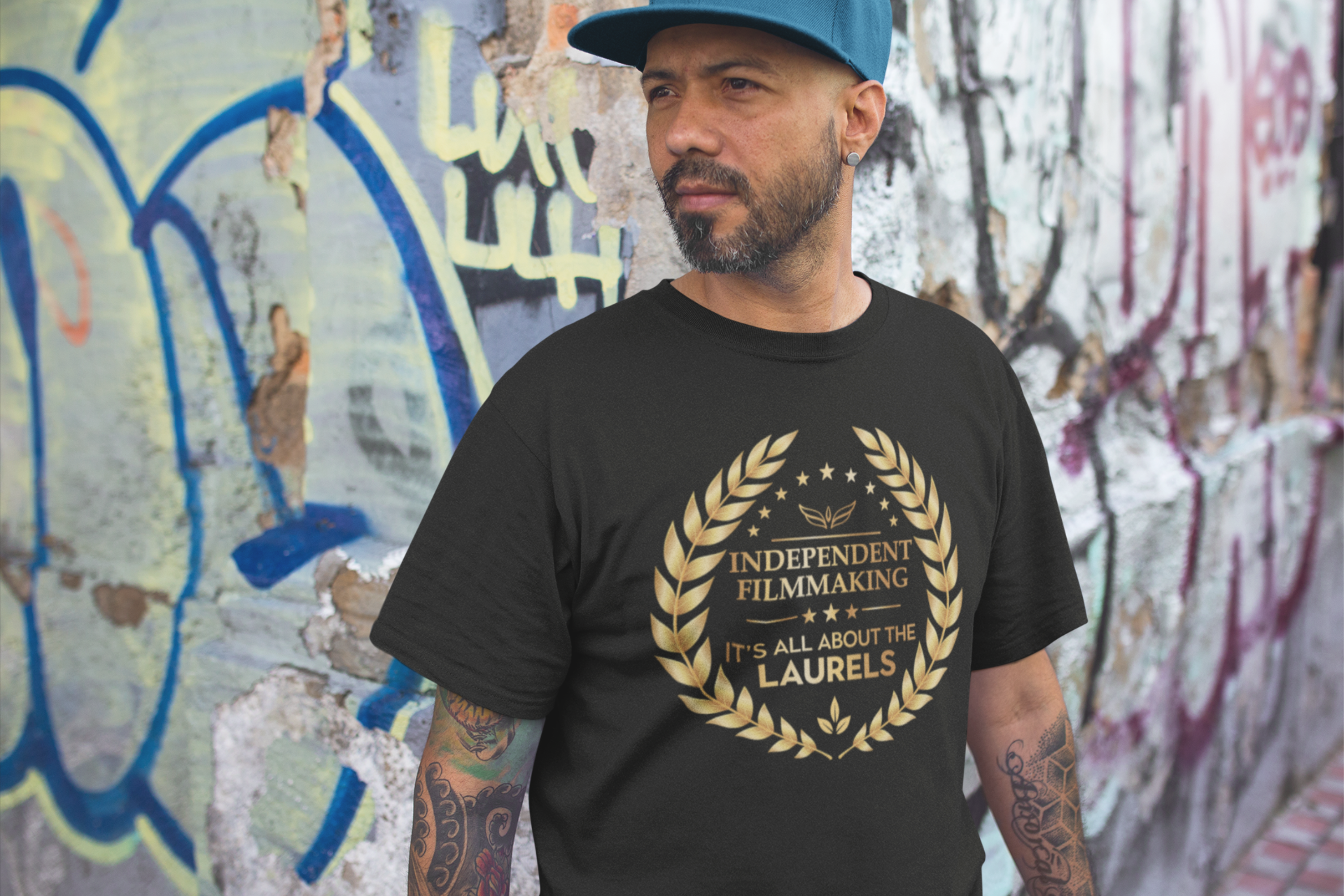 Independent Filmmaking It's All About the Laurels Shirt