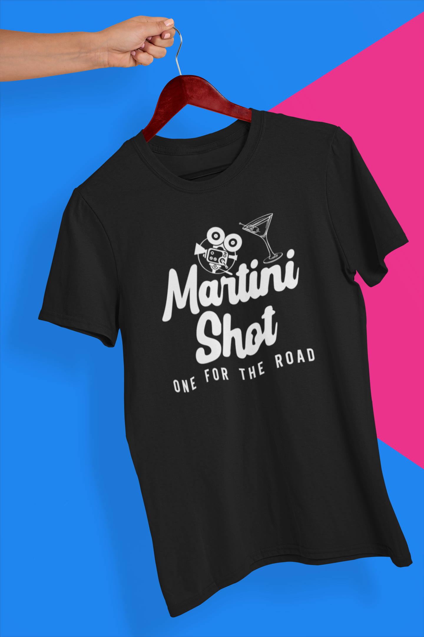 Martini Shot One for the Road Shirt product thumbnail image
