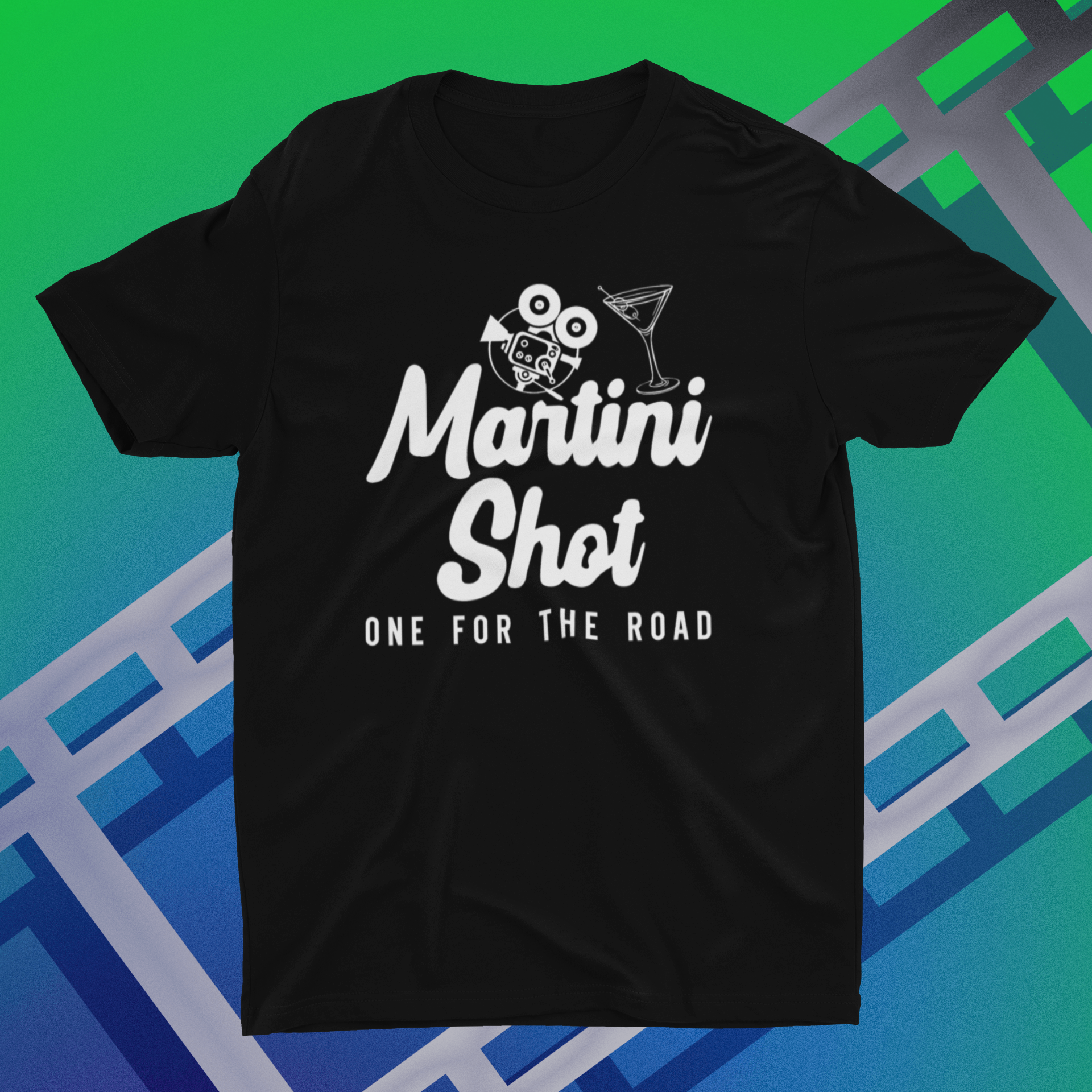 Martini Shot One for the Road Shirt product thumbnail image