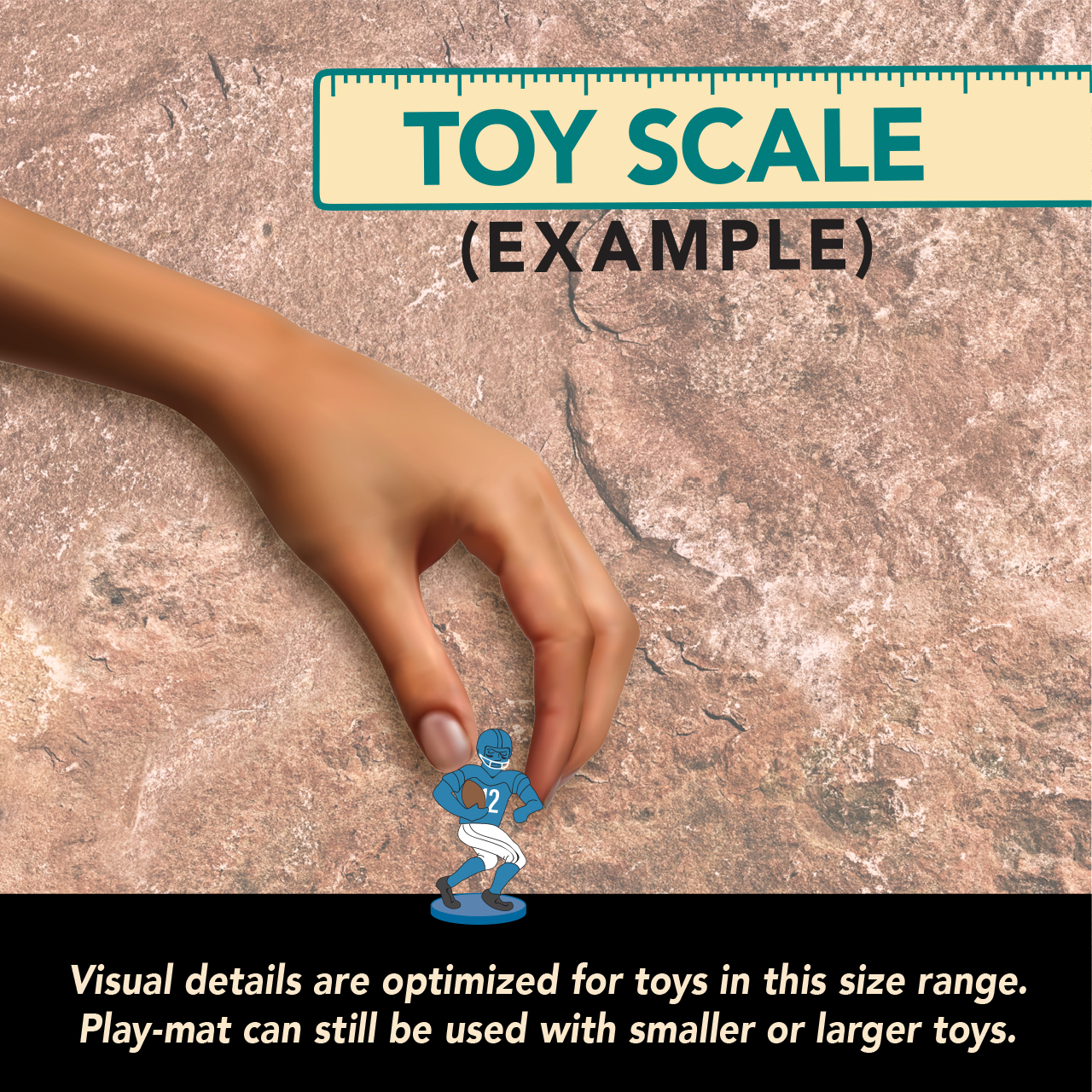 Soccer Field 60" x 80" Plush Cloth Playmat & Blanket product thumbnail image Soccer Field 60" x 80" Plush Cloth Playmat & Blanket product thumbnail image