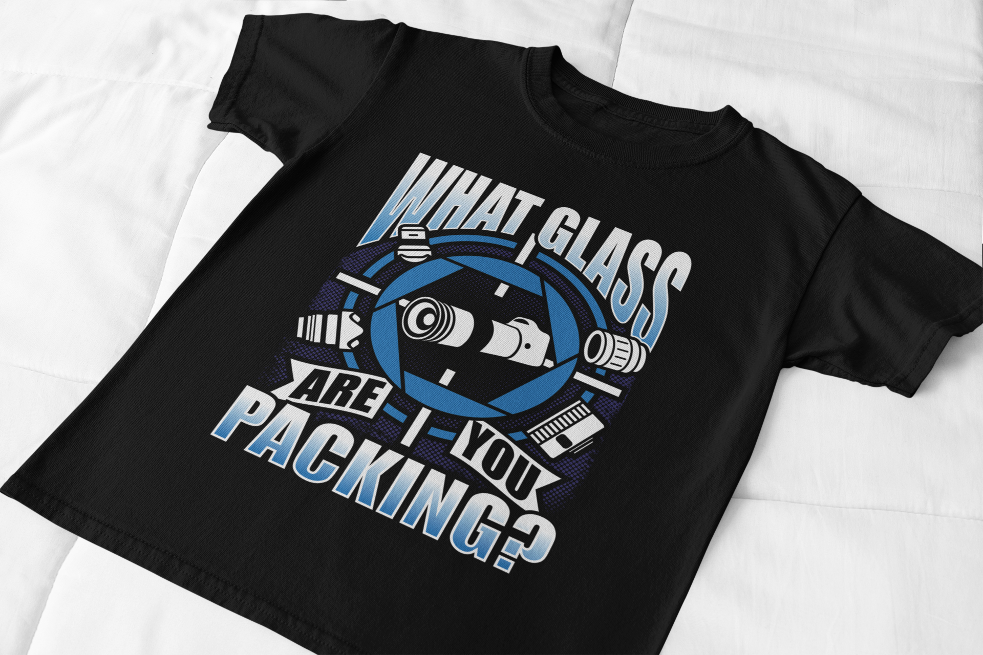 What Glass Are You Packing Shirt product thumbnail image What Glass Are You Packing Shirt product thumbnail image