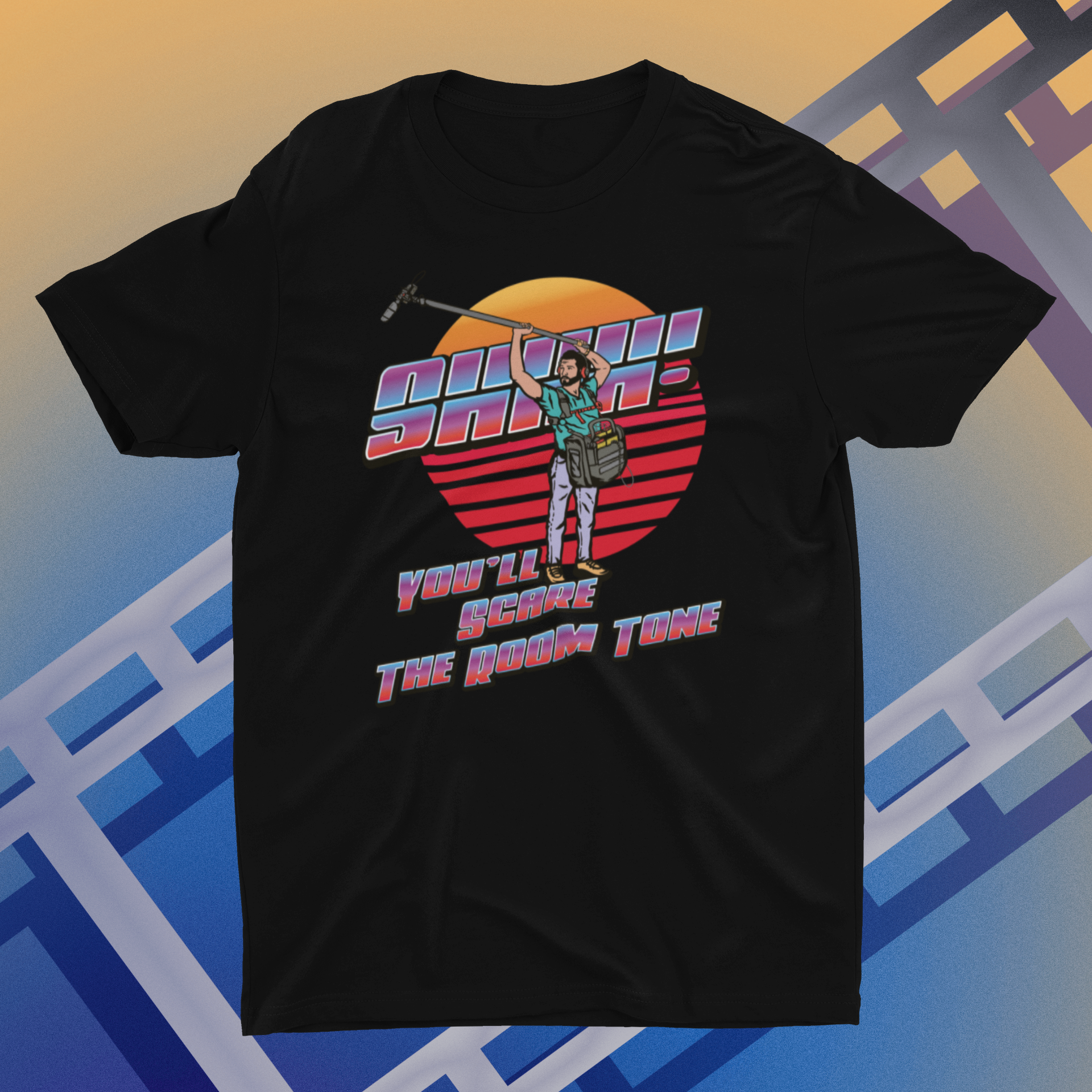 SHHH! You'll Scare the Room Tone Shirt product thumbnail image SHHH! You'll Scare the Room Tone Shirt product thumbnail image