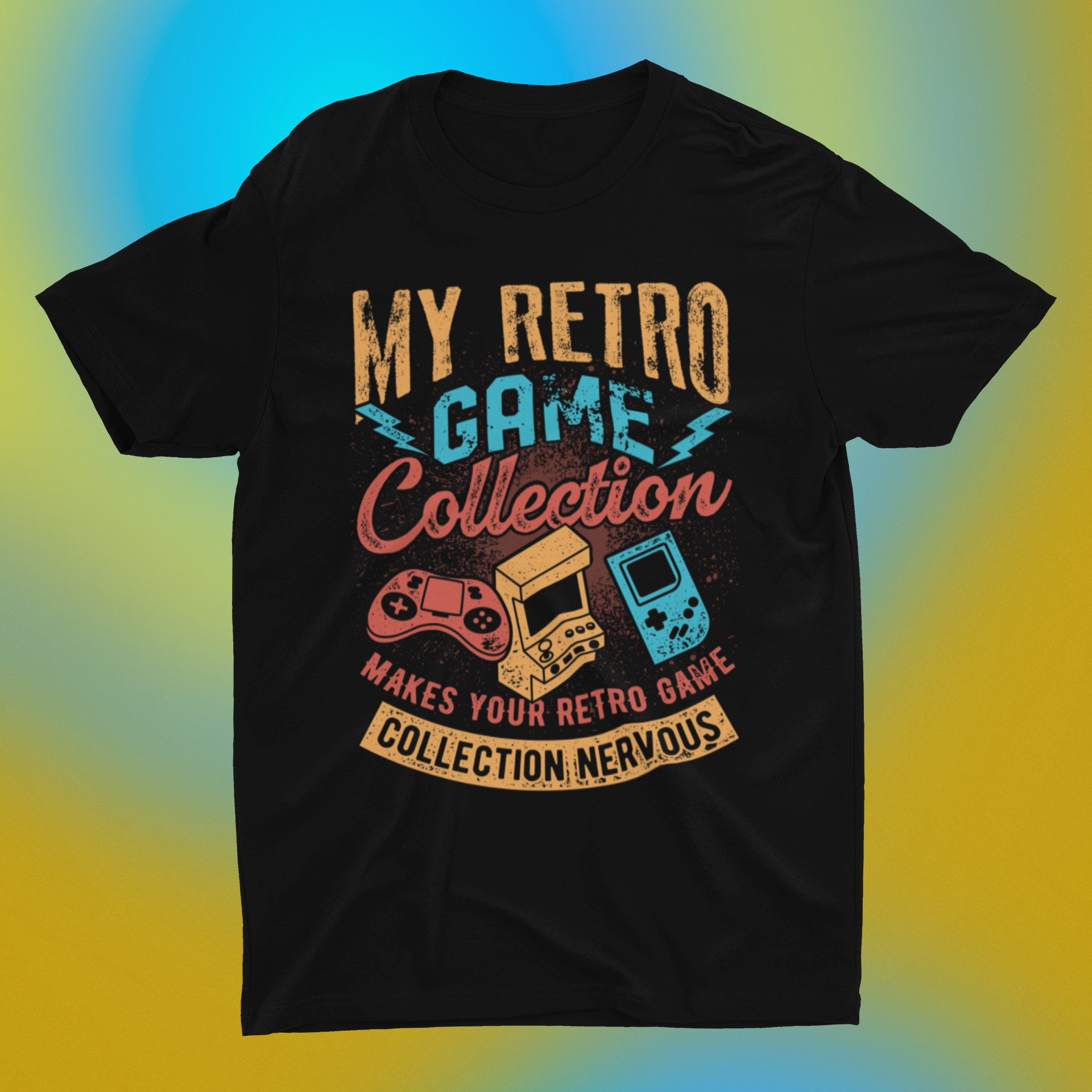 Retro Game Collection Flex Shirt product thumbnail image Retro Game Collection Flex Shirt product thumbnail image