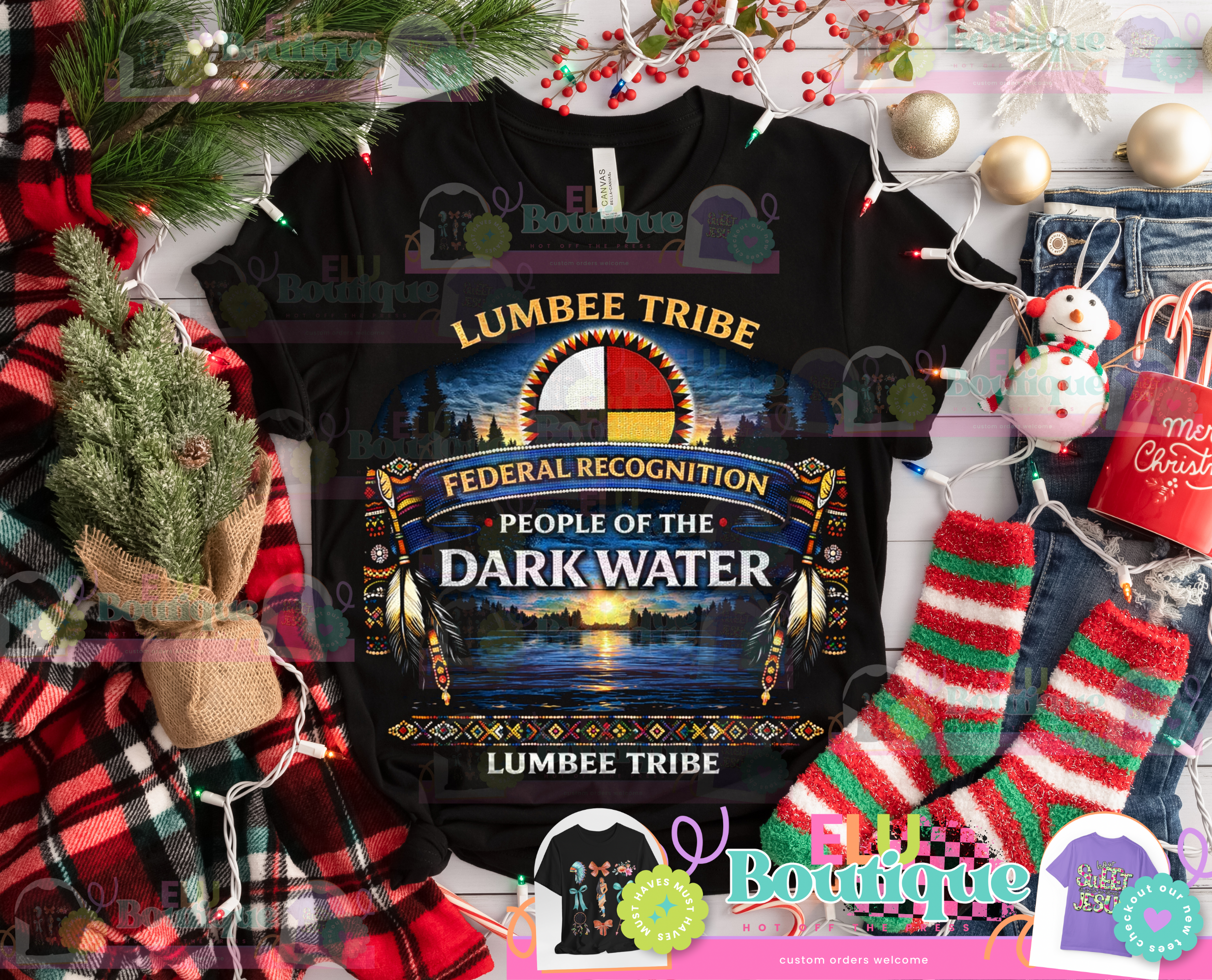 Lumbee Tribe North Carolina Tee | Native American Tribal Pride T-Shirt