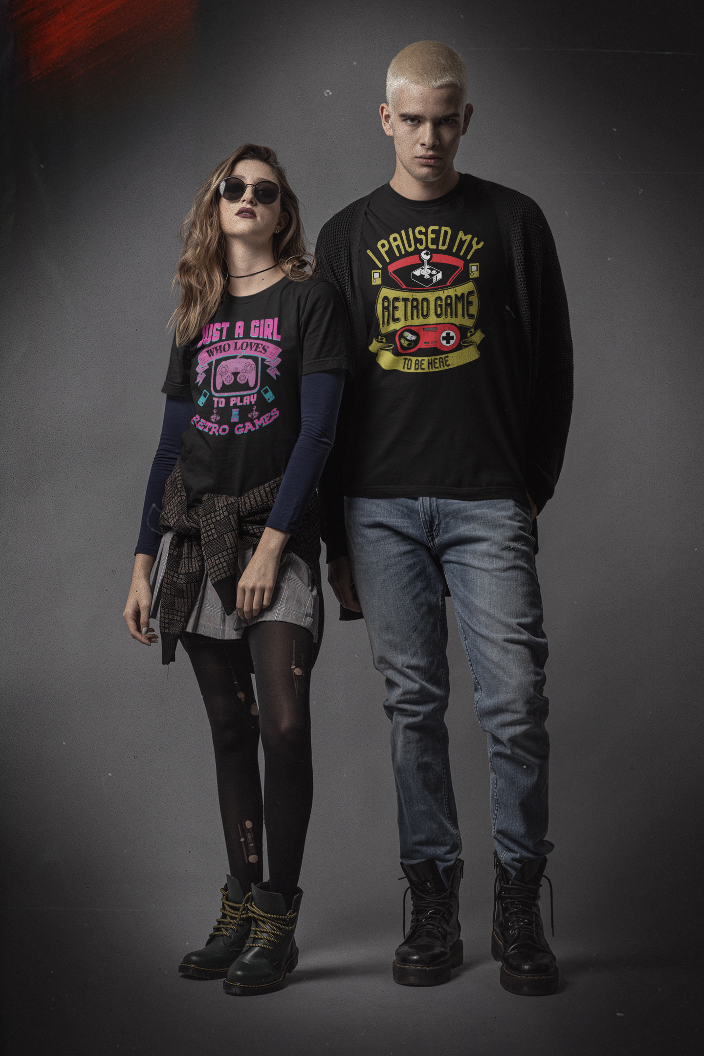 Just a Girl Who Loves to Play Retro Games Shirt product thumbnail image