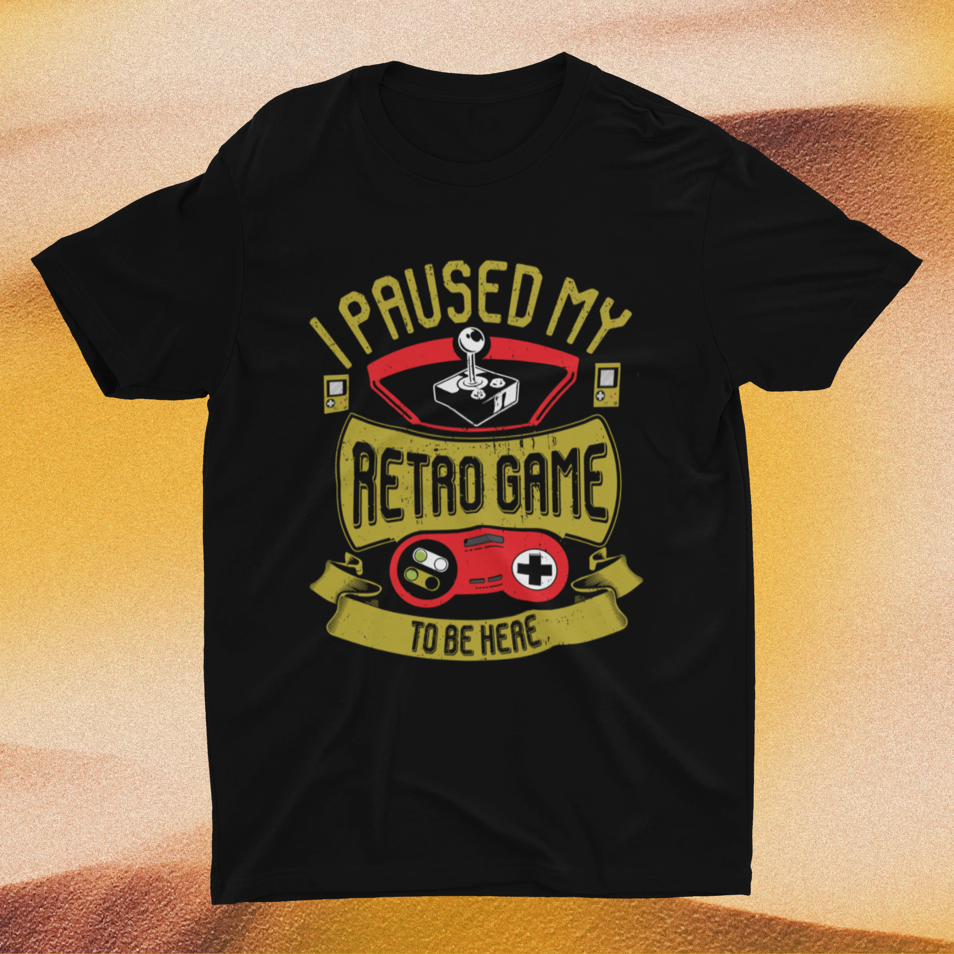 I Paused My Retro Game to Be Here Shirt product thumbnail image