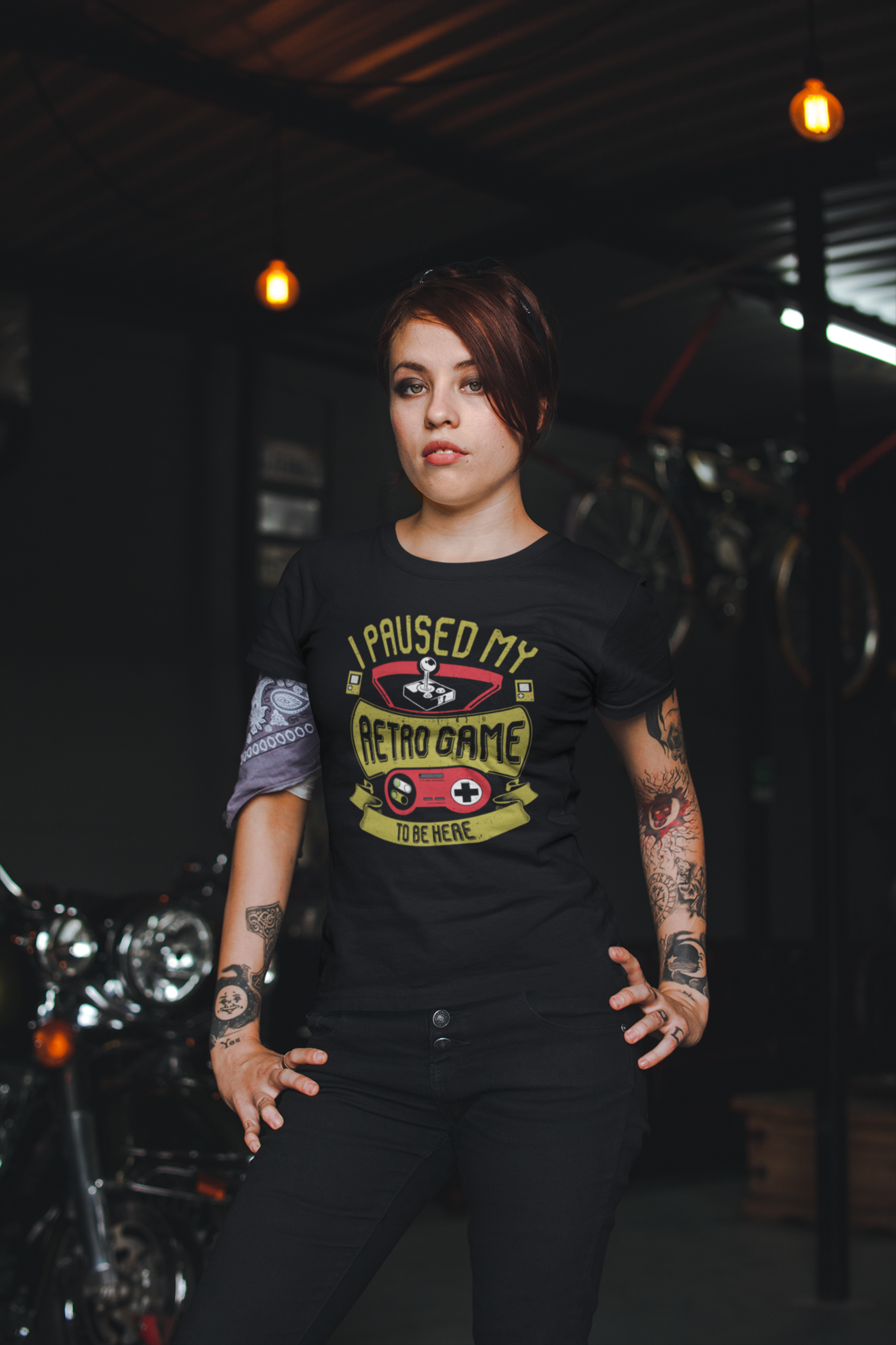 I Paused My Retro Game to Be Here Shirt product thumbnail image