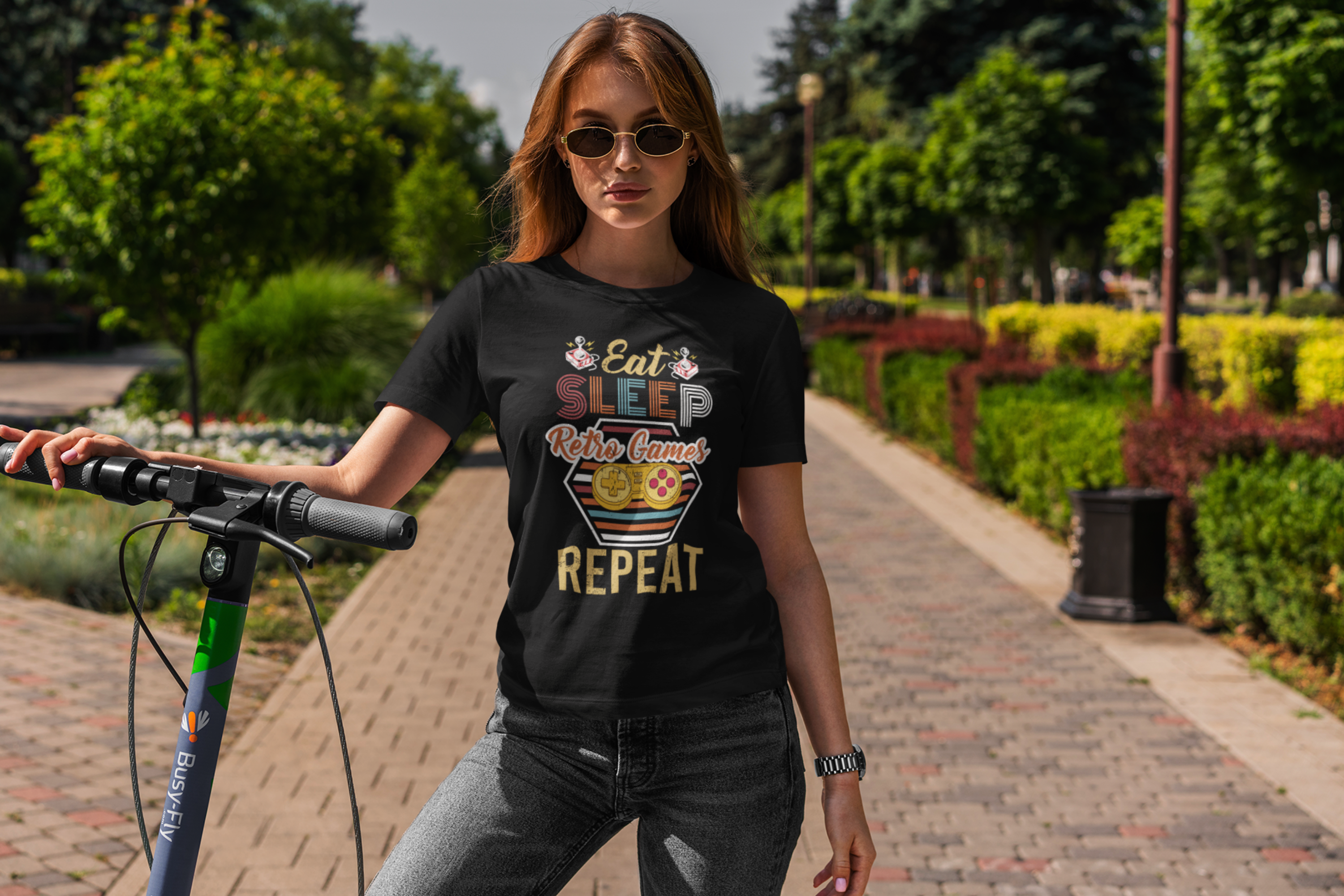 Eat Sleep Retro Games Sleep Repeat Shirt product thumbnail image