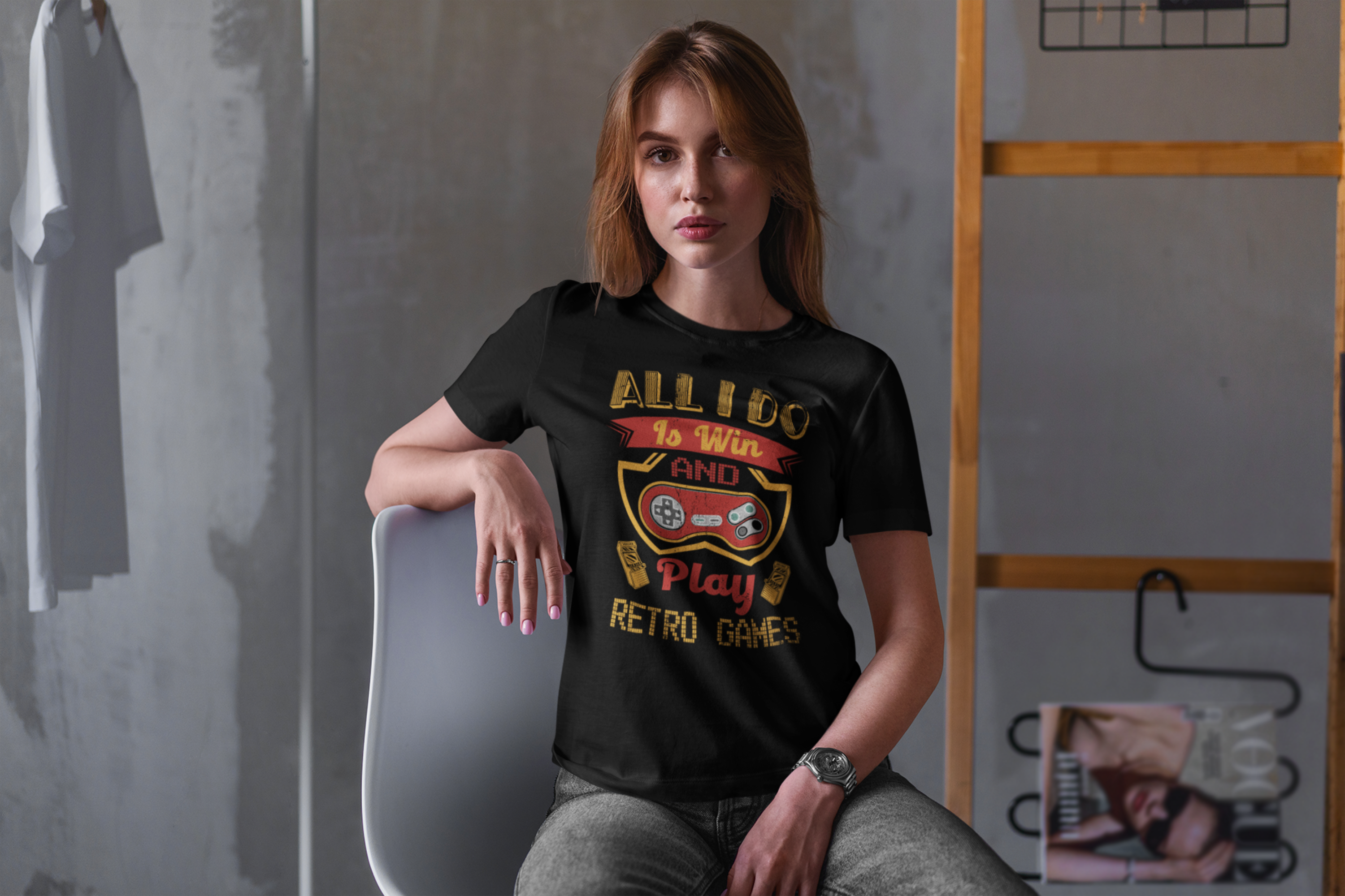 All I Do is Win and Play Retro Games Shirt product thumbnail image All I Do is Win and Play Retro Games Shirt product thumbnail image