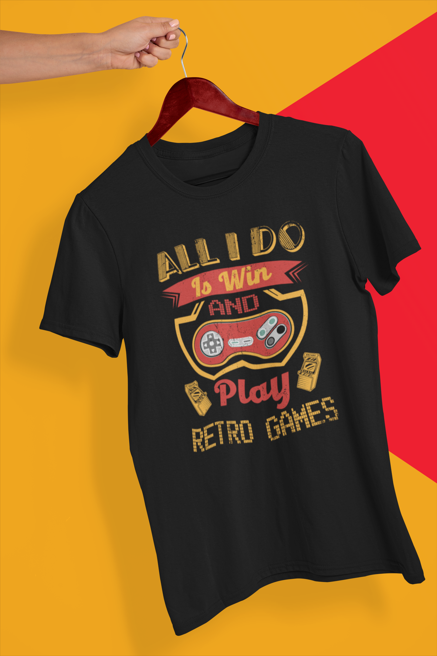 All I Do is Win and Play Retro Games Shirt product thumbnail image All I Do is Win and Play Retro Games Shirt product thumbnail image