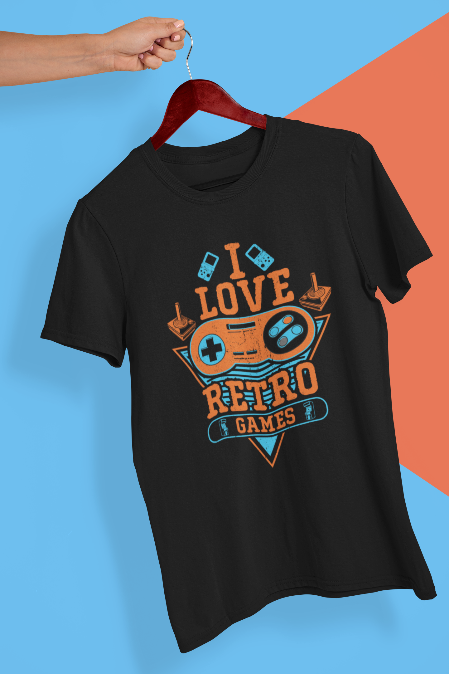 I Love Retro Games Shirt product thumbnail image