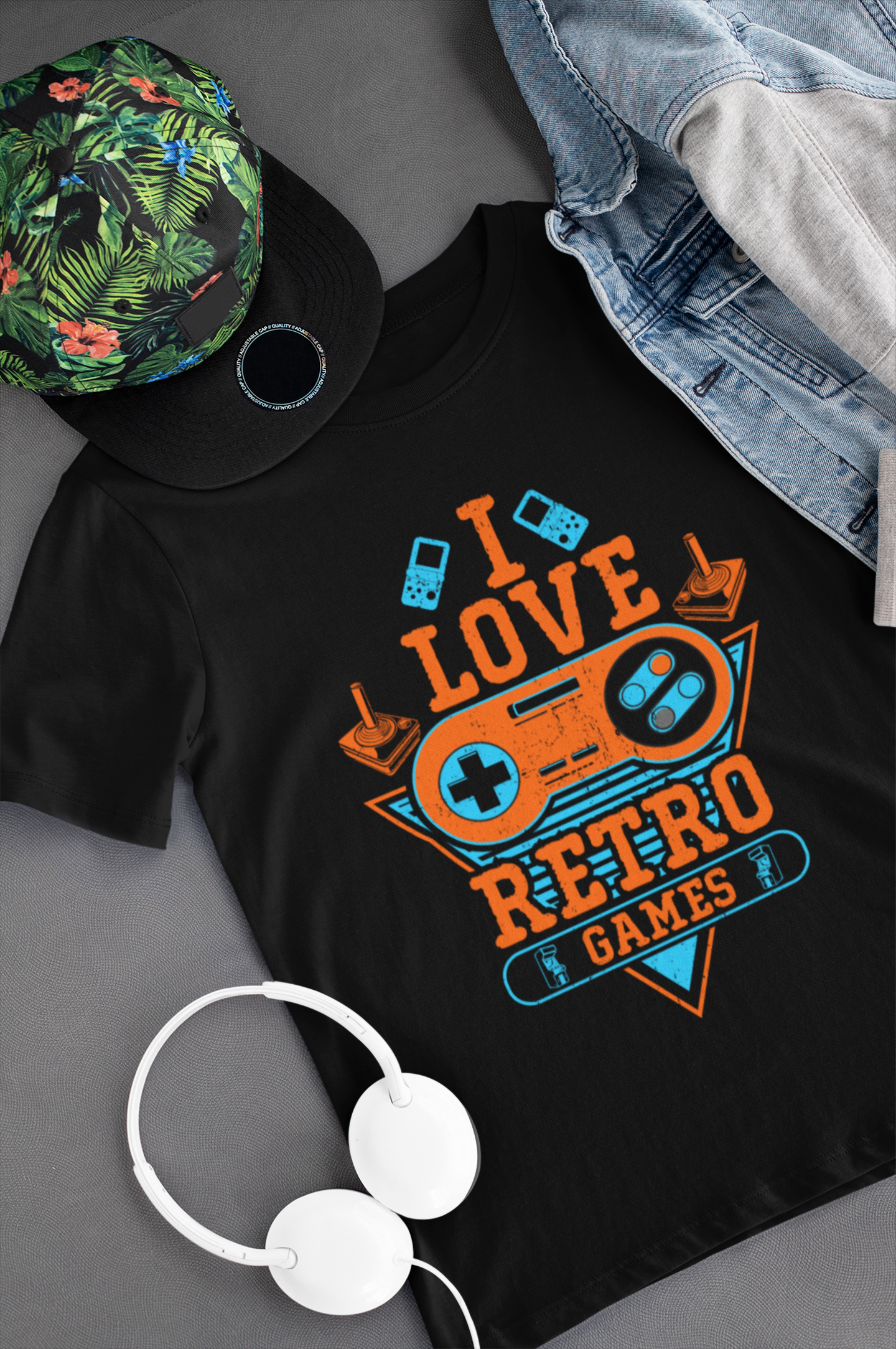 I Love Retro Games Shirt product thumbnail image