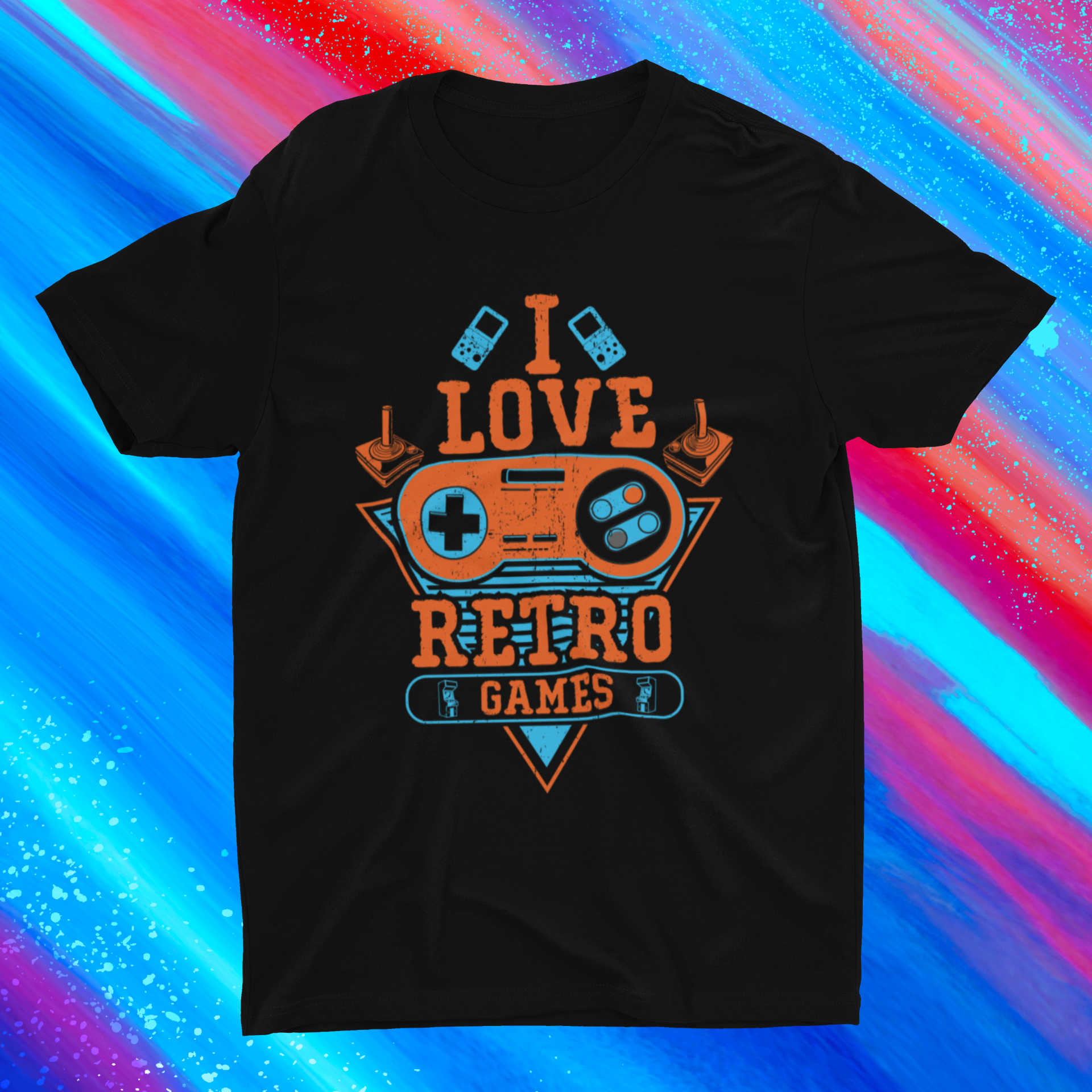 I Love Retro Games Shirt product thumbnail image
