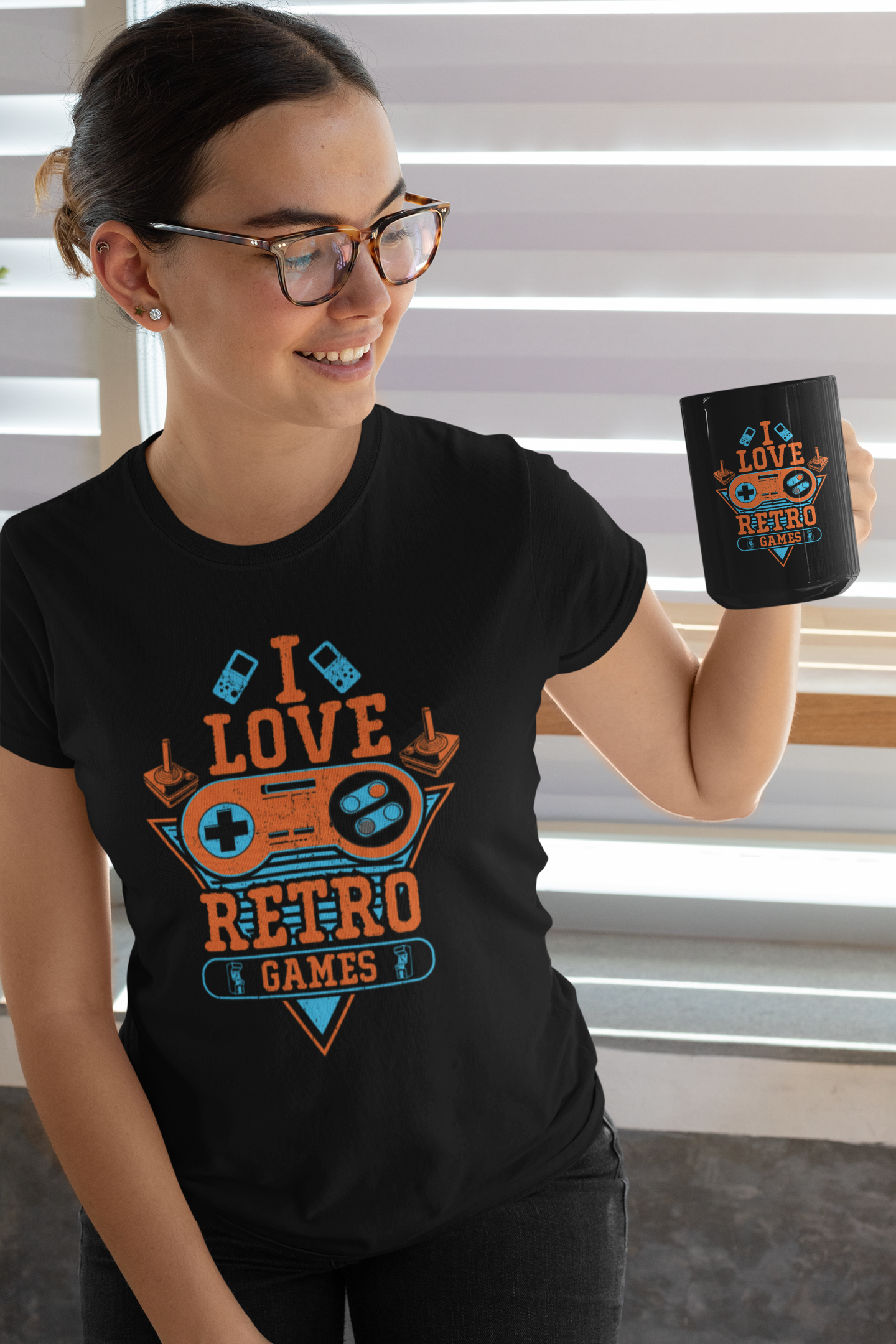 I Love Retro Games Shirt product thumbnail image I Love Retro Games Shirt product thumbnail image