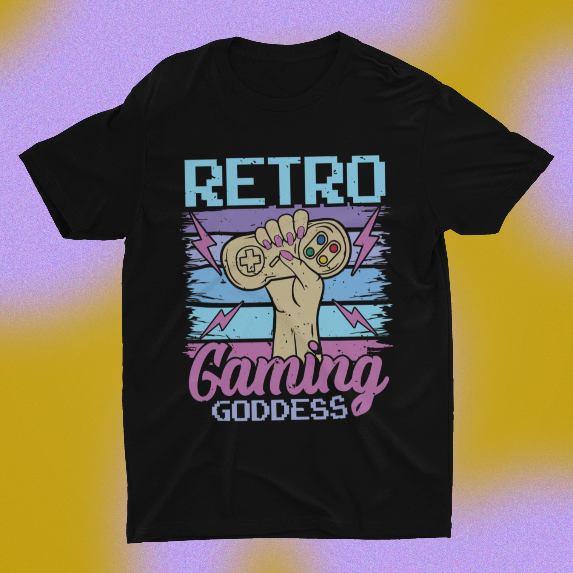 Retro Gaming Goddess Shirt product thumbnail image Retro Gaming Goddess Shirt product thumbnail image