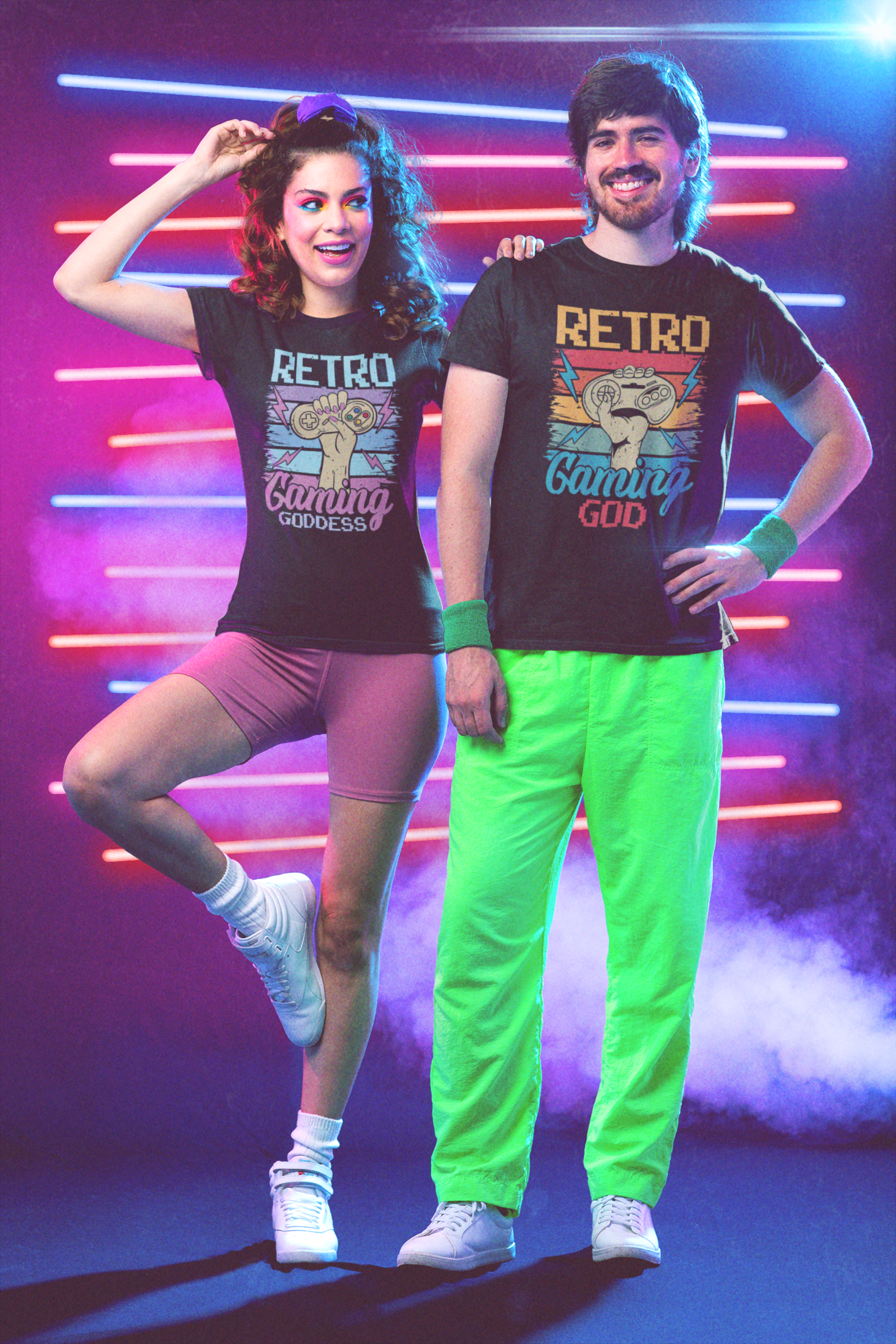 Retro Gaming Goddess Shirt product thumbnail image