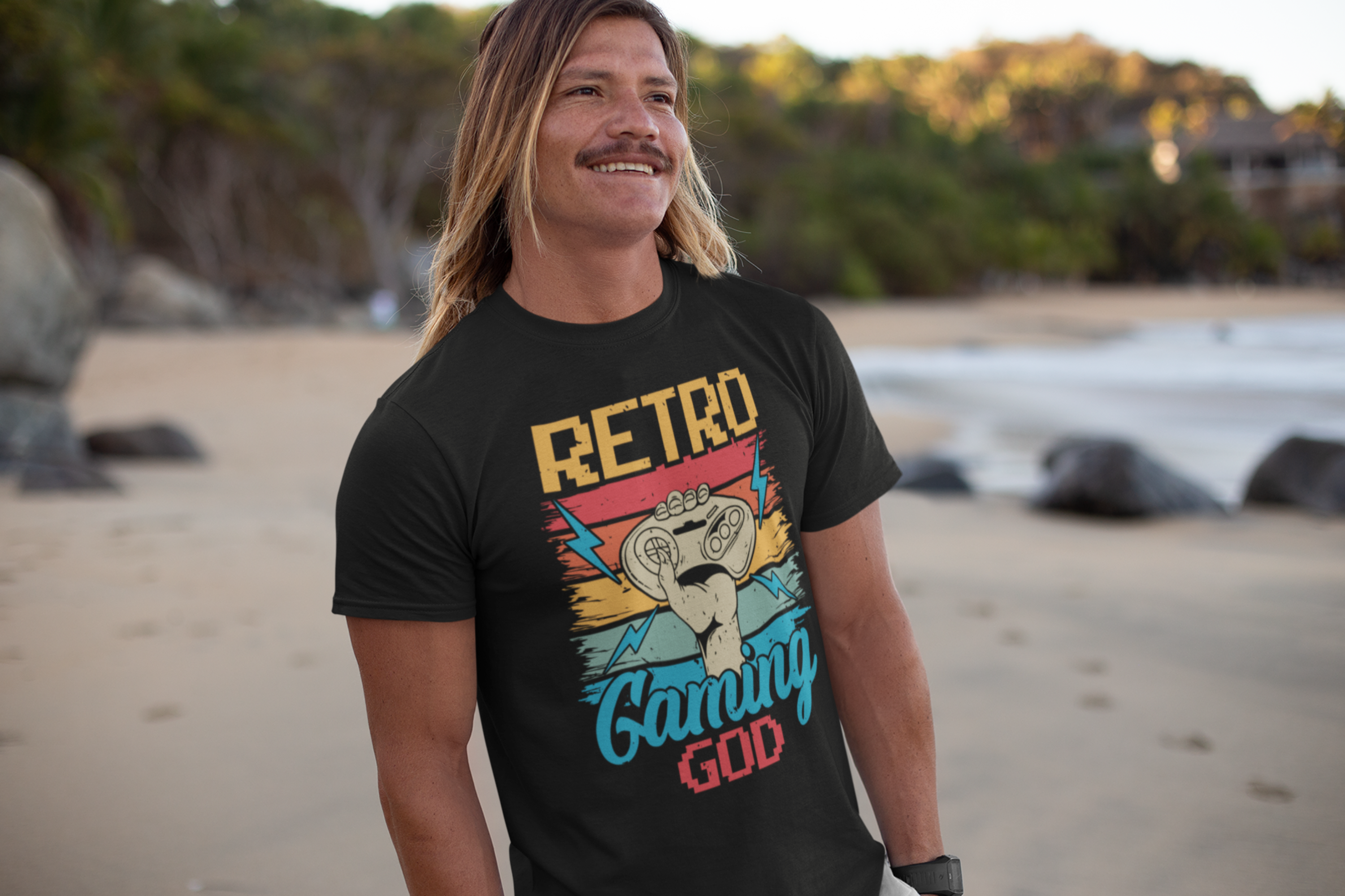 Retro Gaming God Shirt