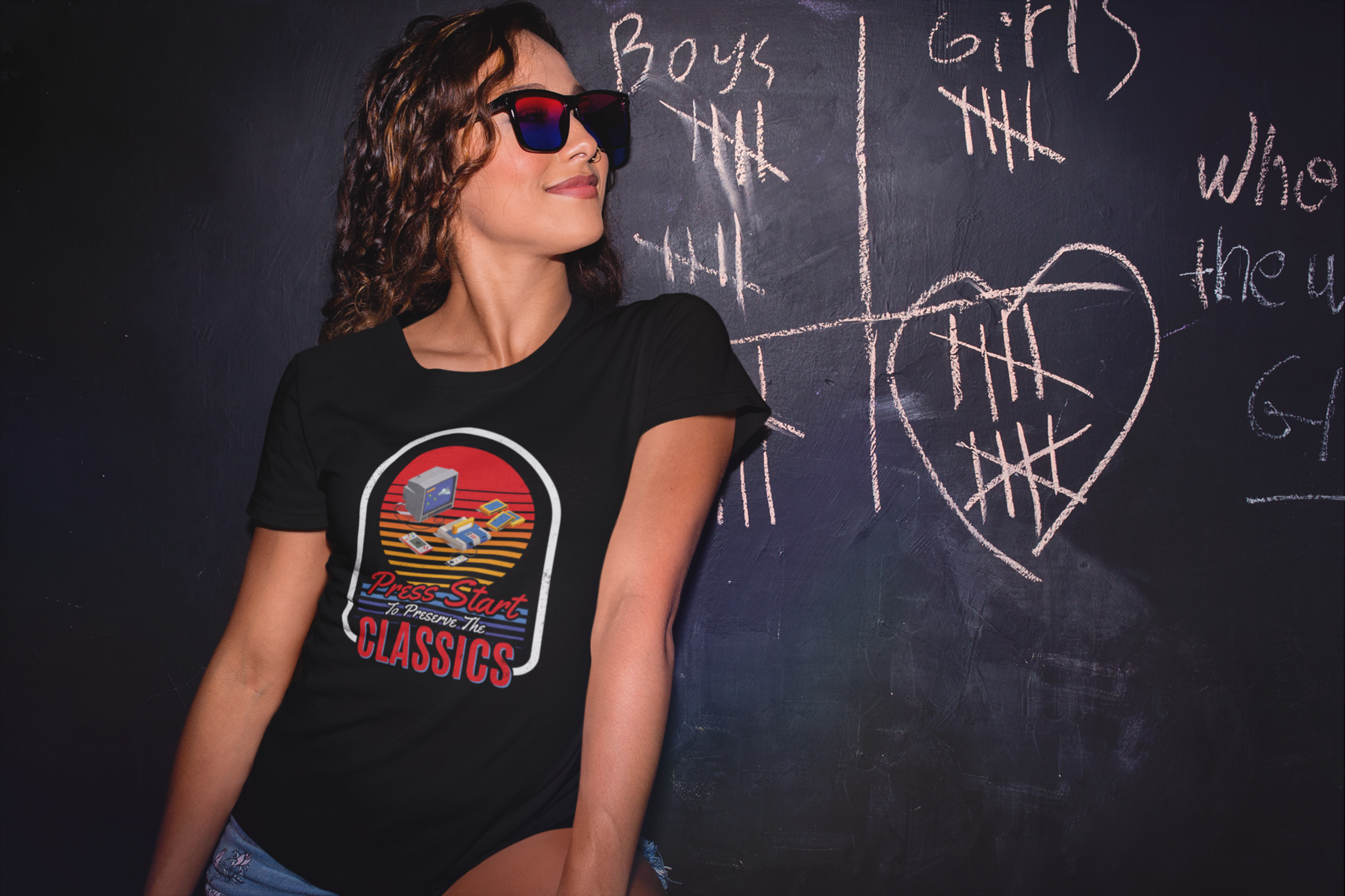 Press Start to Preserve the Classics Shirt product thumbnail image Press Start to Preserve the Classics Shirt product thumbnail image