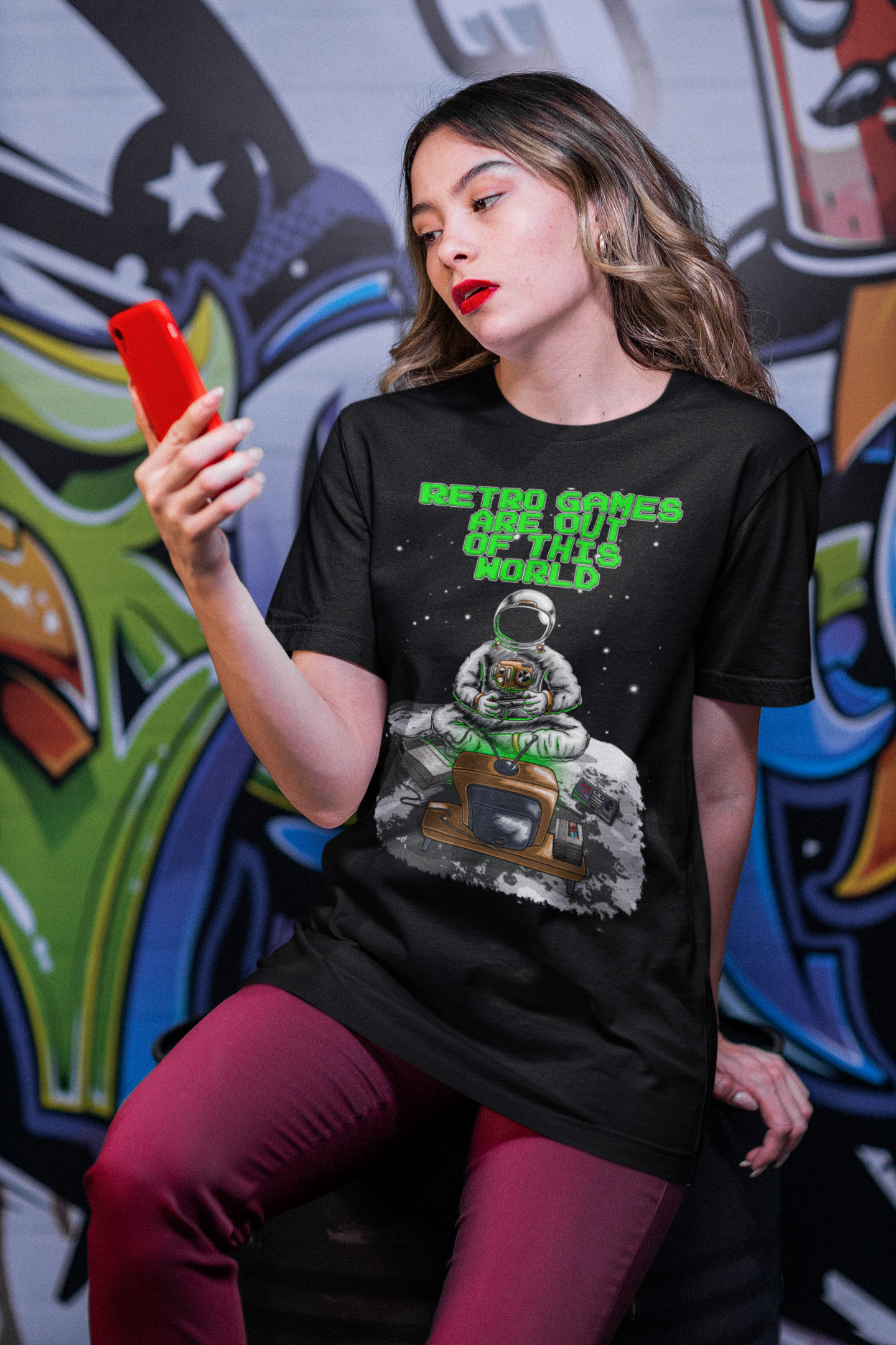 Retro Games are Out of this World Shirt product thumbnail image Retro Games are Out of this World Shirt product thumbnail image