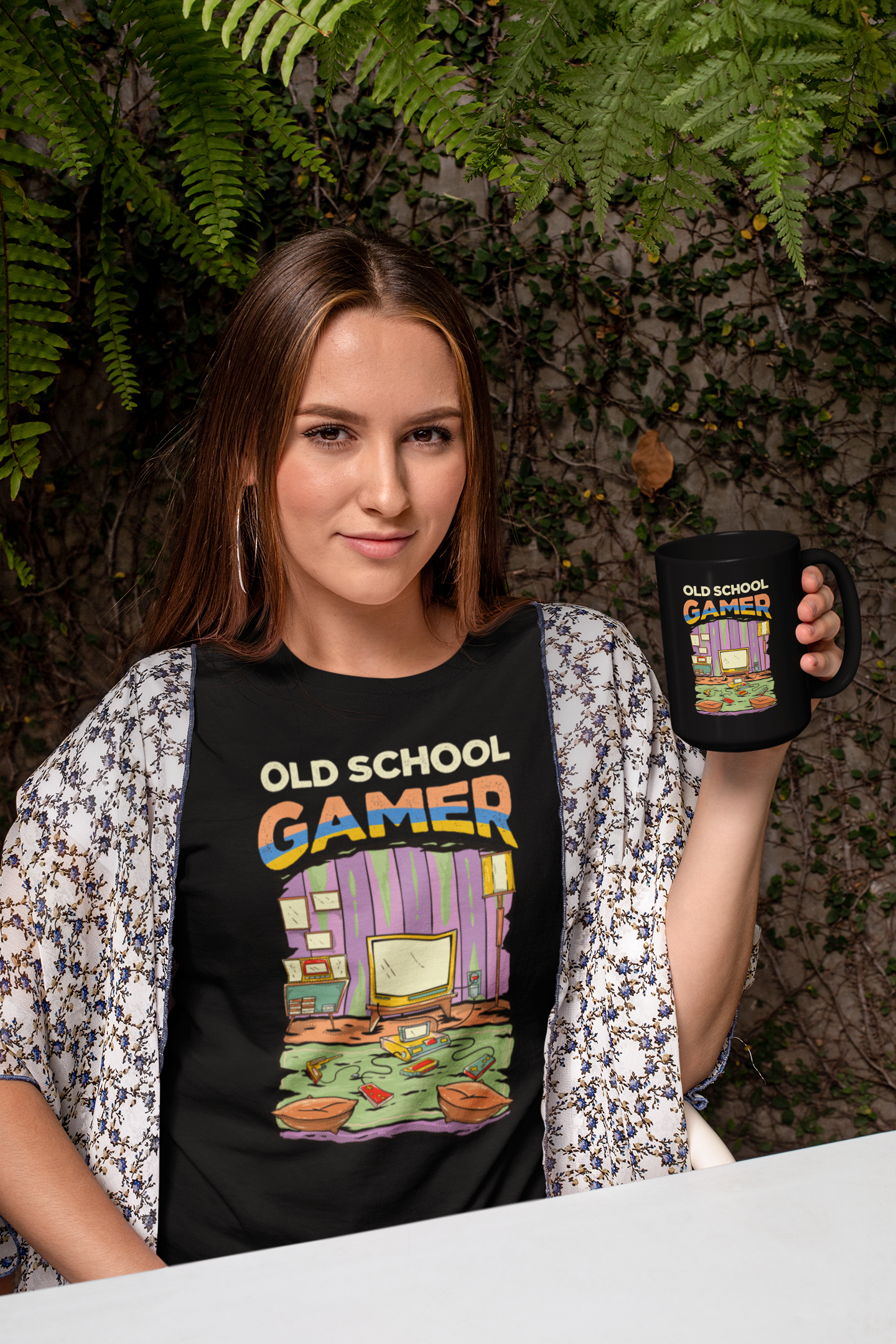 Old School Gamer Shirt product thumbnail image