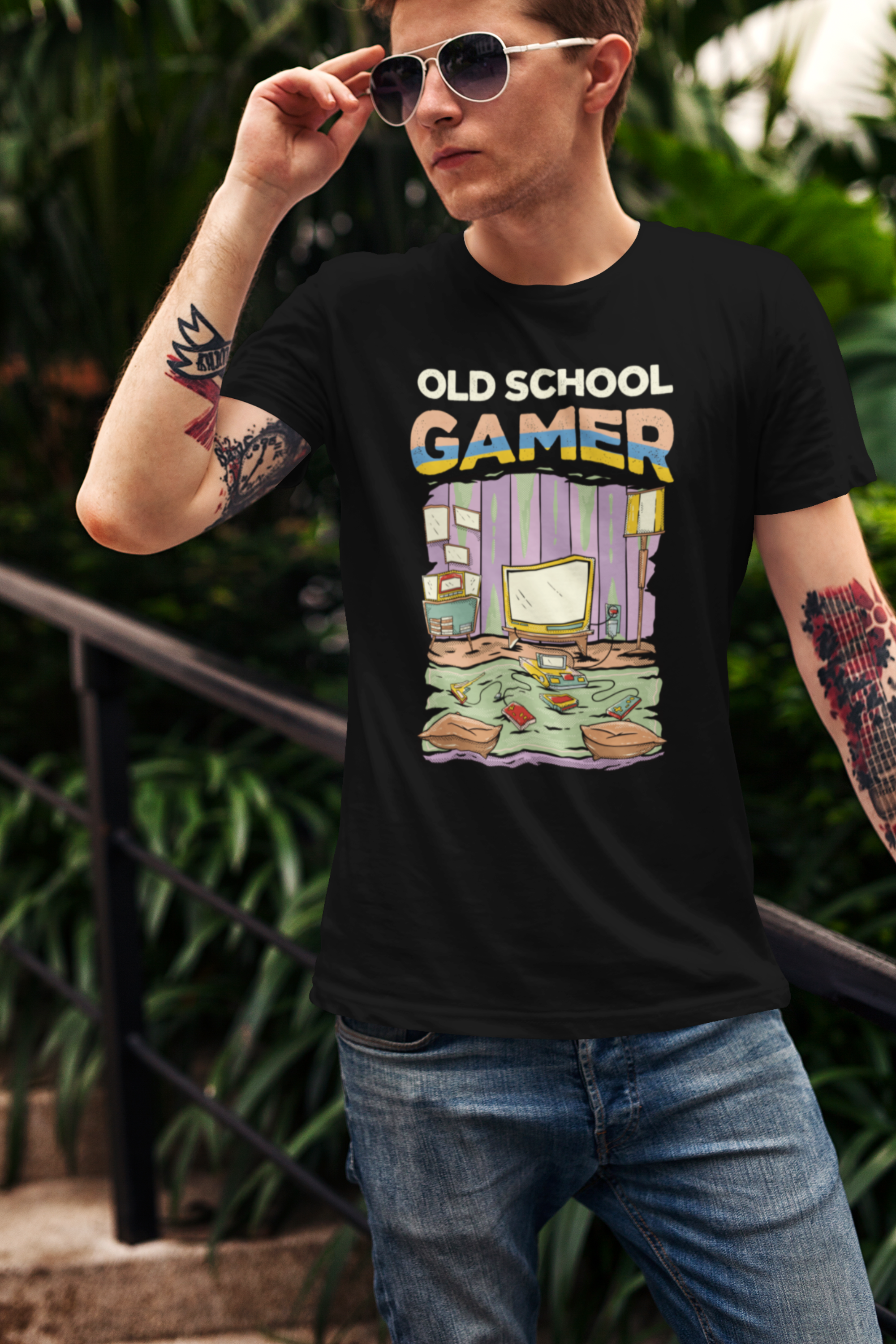 Old School Gamer Shirt product thumbnail image