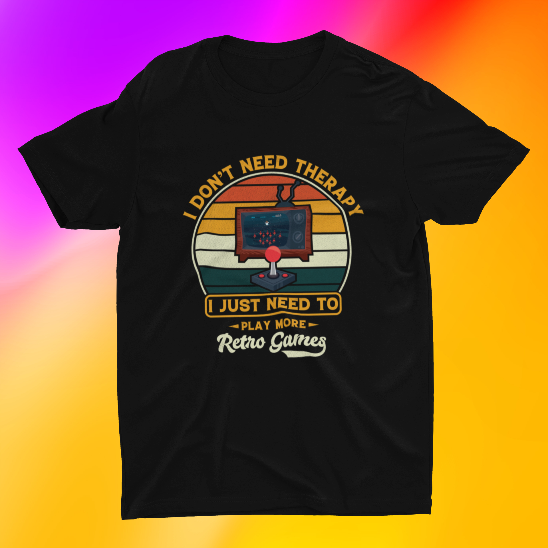 I Don't Need Therapy I Just Need to Play More Retro Games Shirt product thumbnail image
