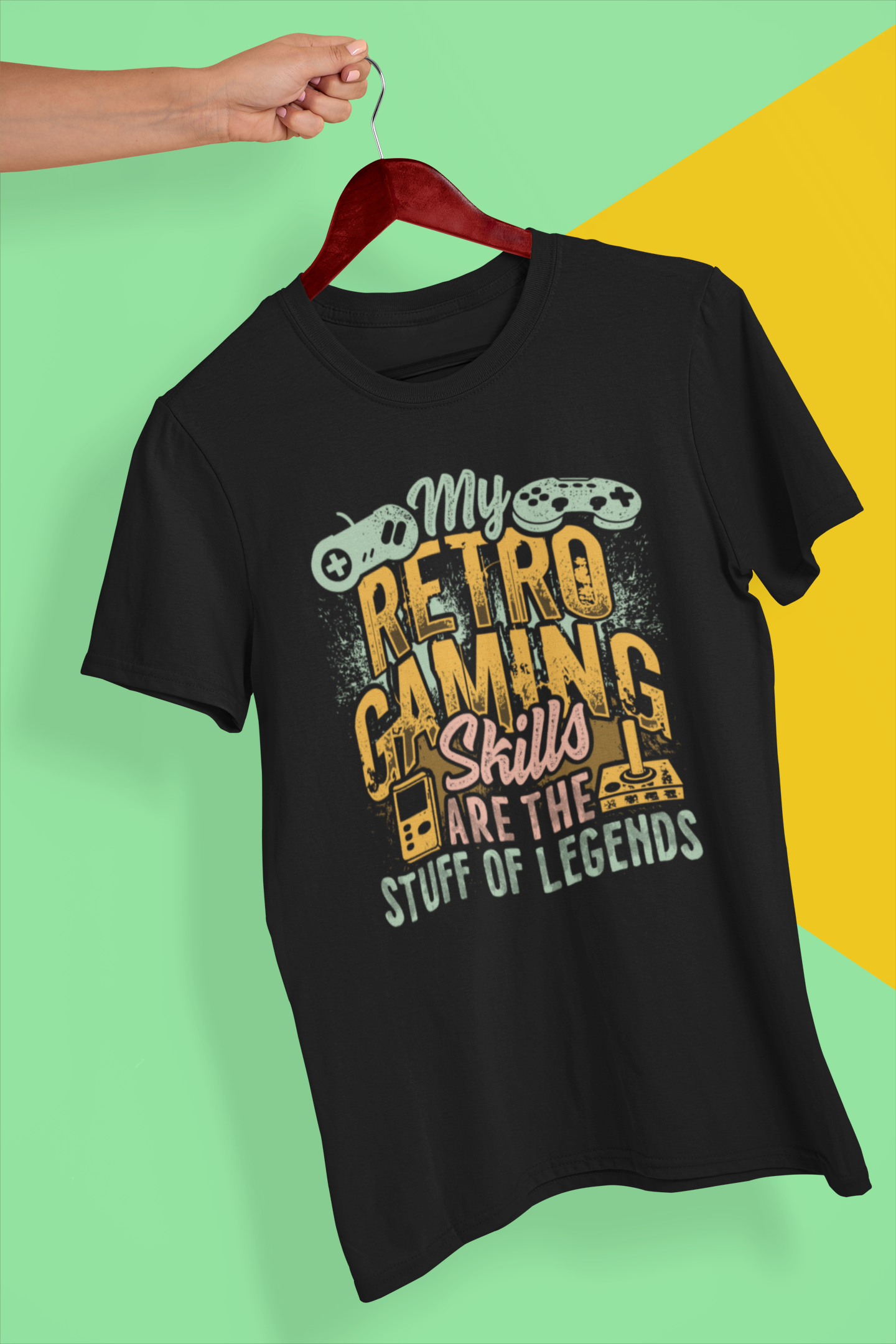 My Retro Gaming Skills are the Stuff of Legends Shirt product thumbnail image