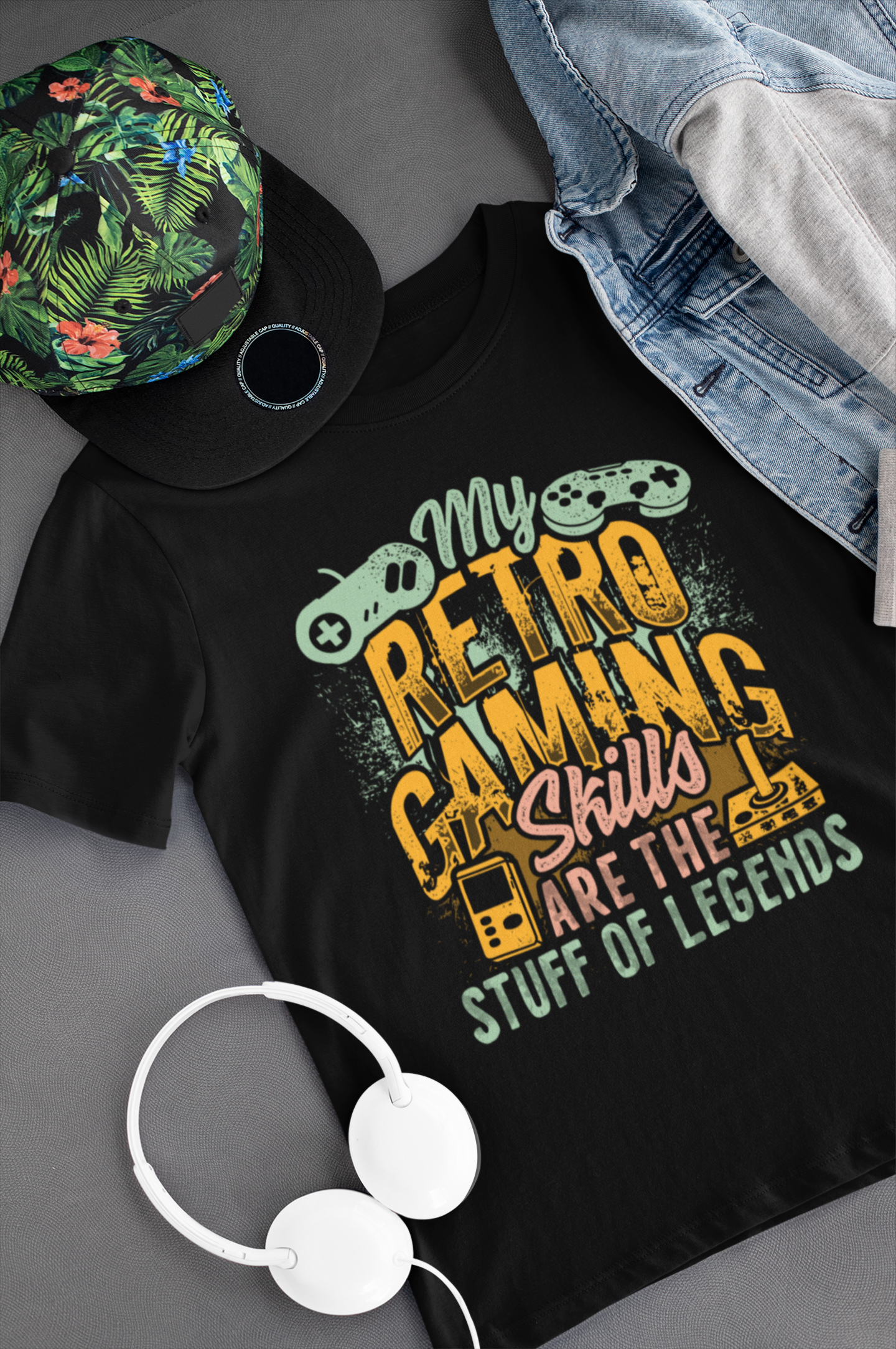 My Retro Gaming Skills are the Stuff of Legends Shirt product thumbnail image