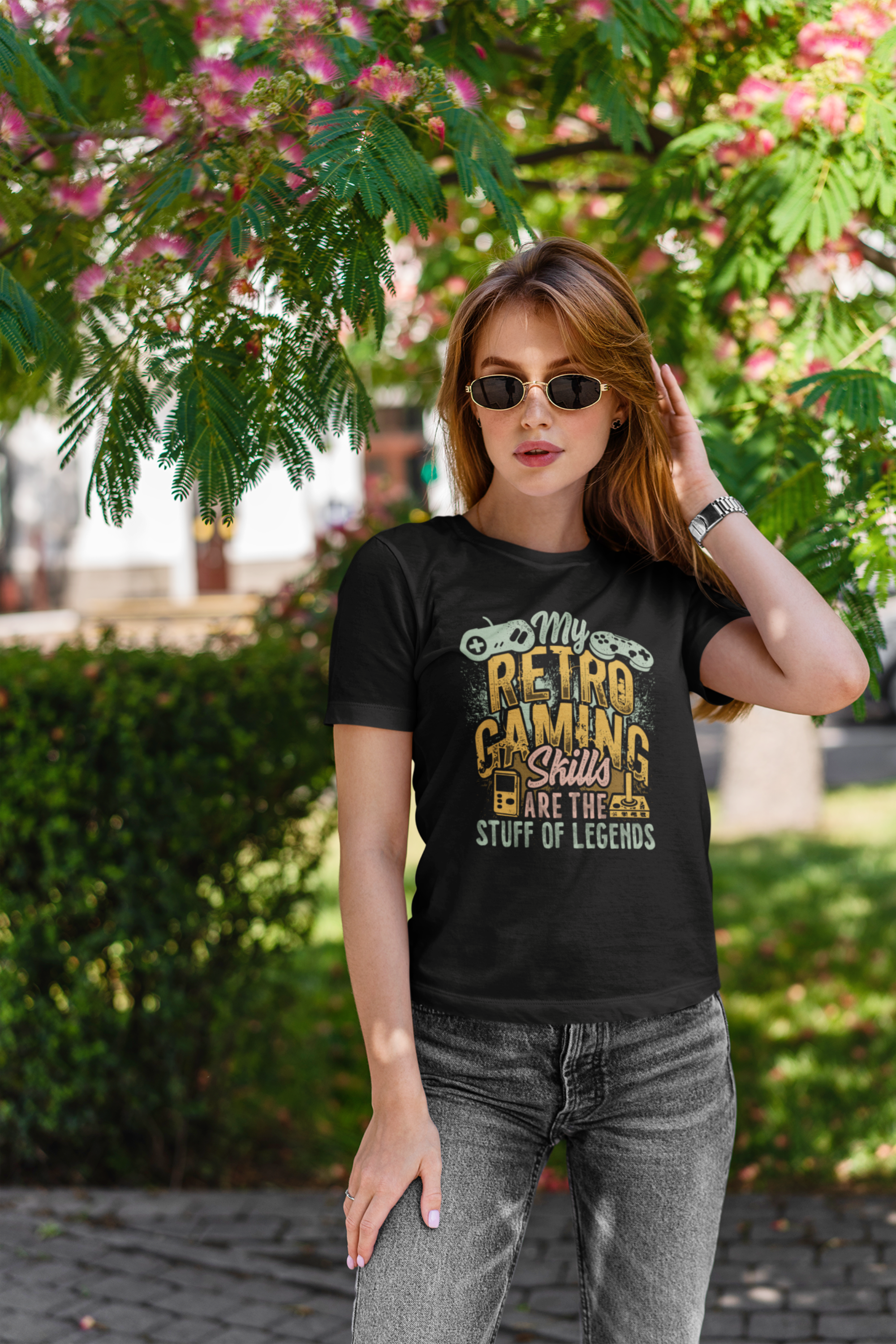 My Retro Gaming Skills are the Stuff of Legends Shirt product thumbnail image My Retro Gaming Skills are the Stuff of Legends Shirt product thumbnail image