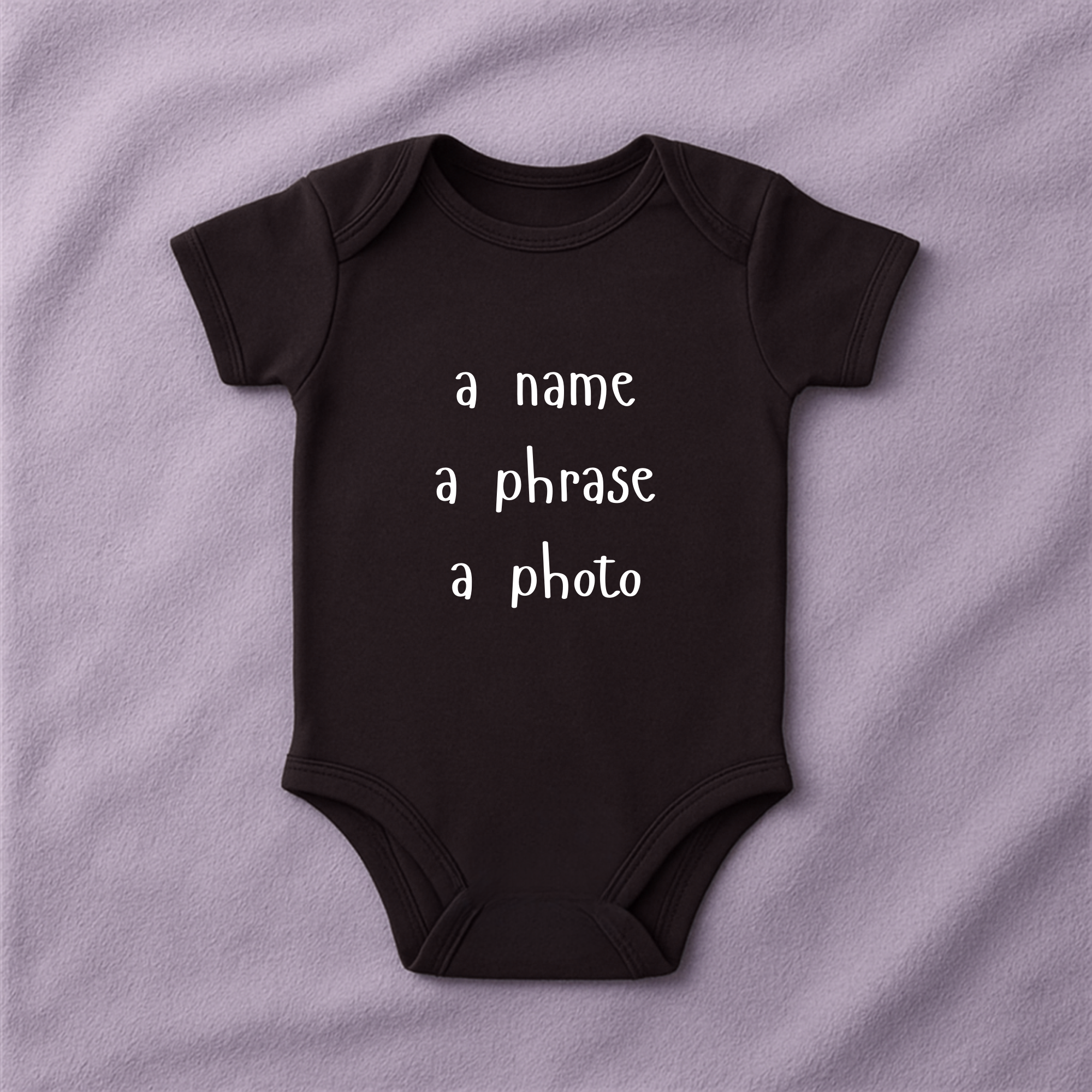 Cuteness Level 100% Baby Bodysuit | Funny Infant One Piece | New Baby Gift | Black Color Baby Outfit | Cute Newborn Outfit product thumbnail image