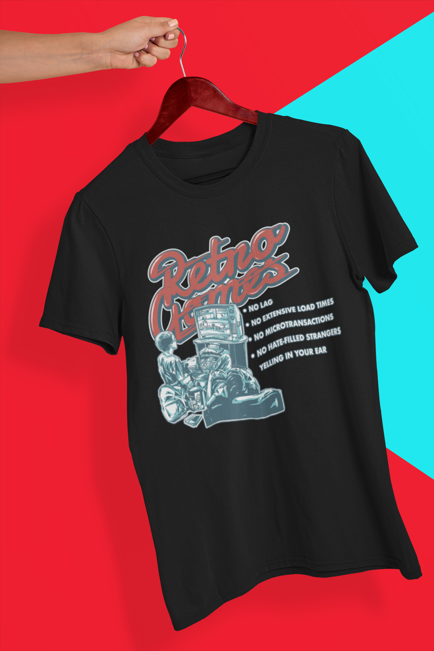 Reasons to Retro Game Shirt product thumbnail image