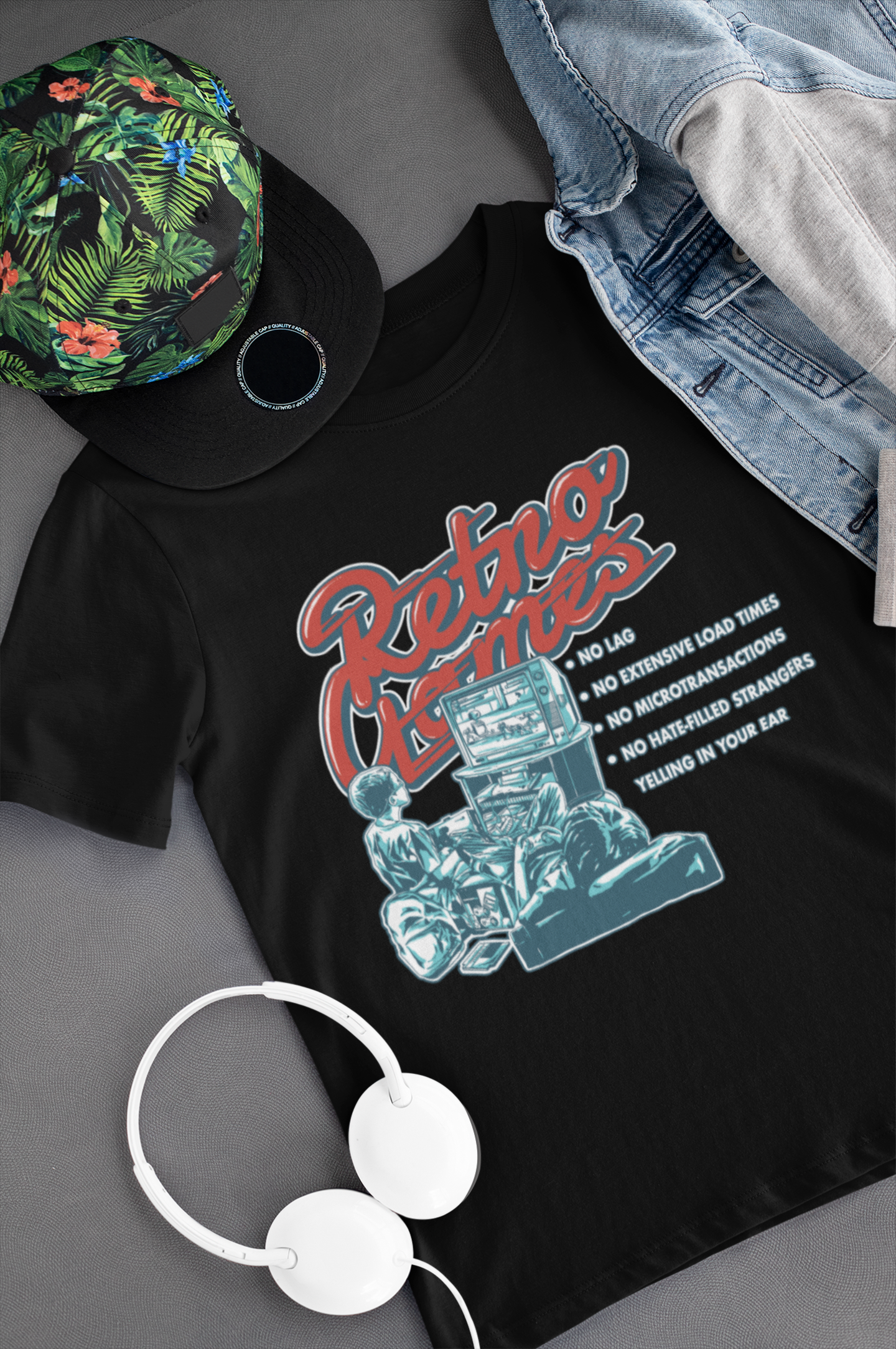 Reasons to Retro Game Shirt product thumbnail image