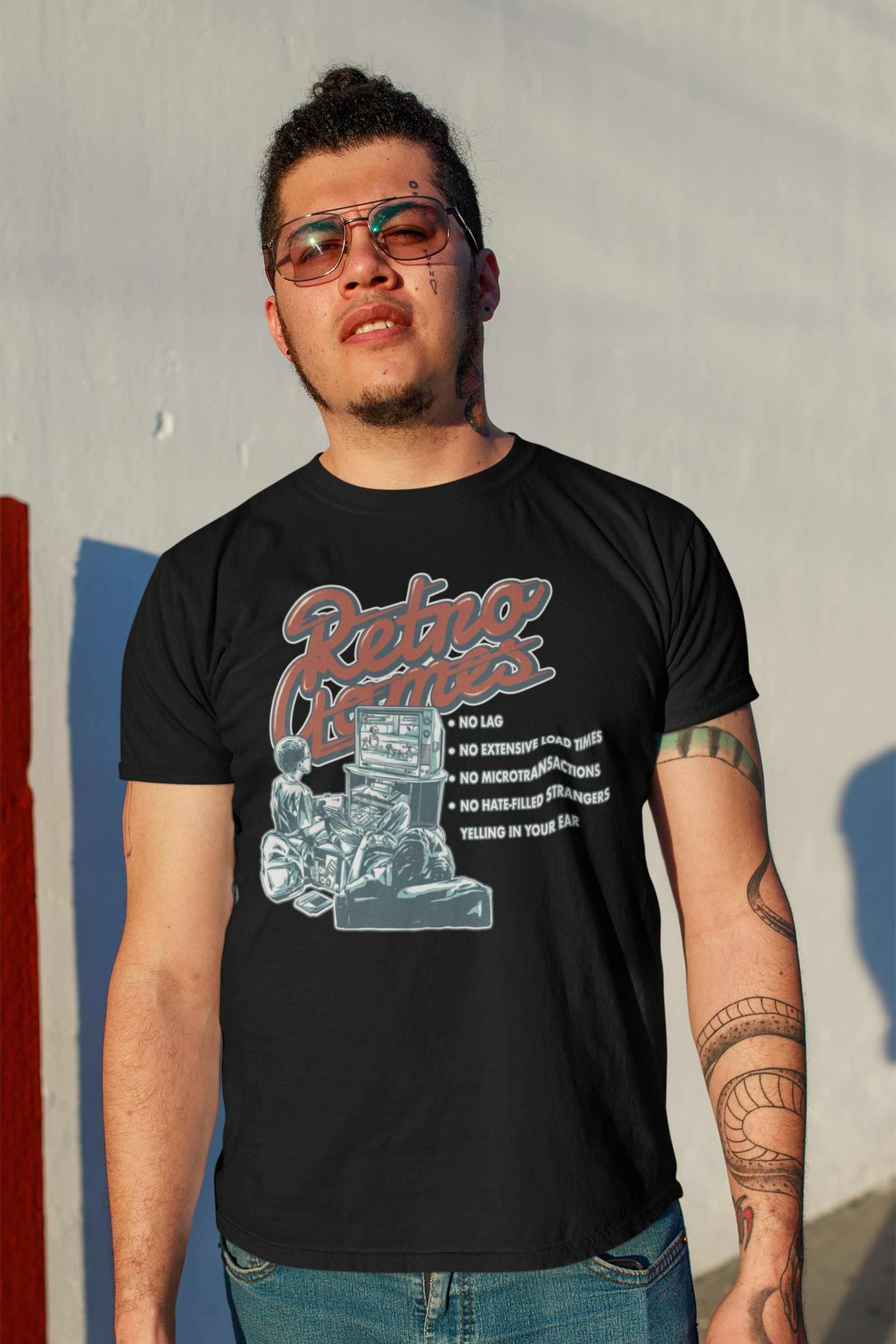 Reasons to Retro Game Shirt product thumbnail image