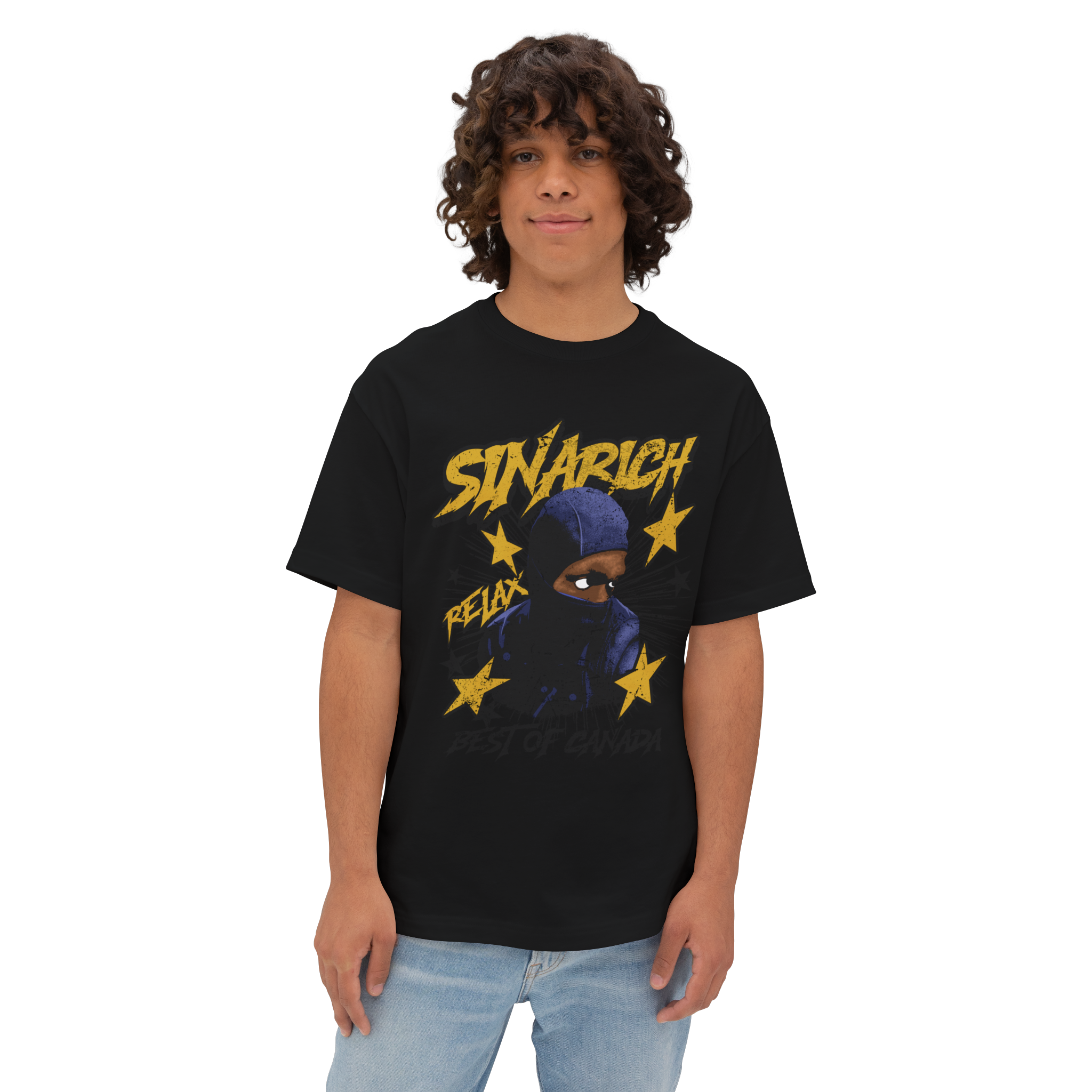 Sinarch Graphic Tee — "Best of Canada" Retro Streetwear T‑Shirt product thumbnail image