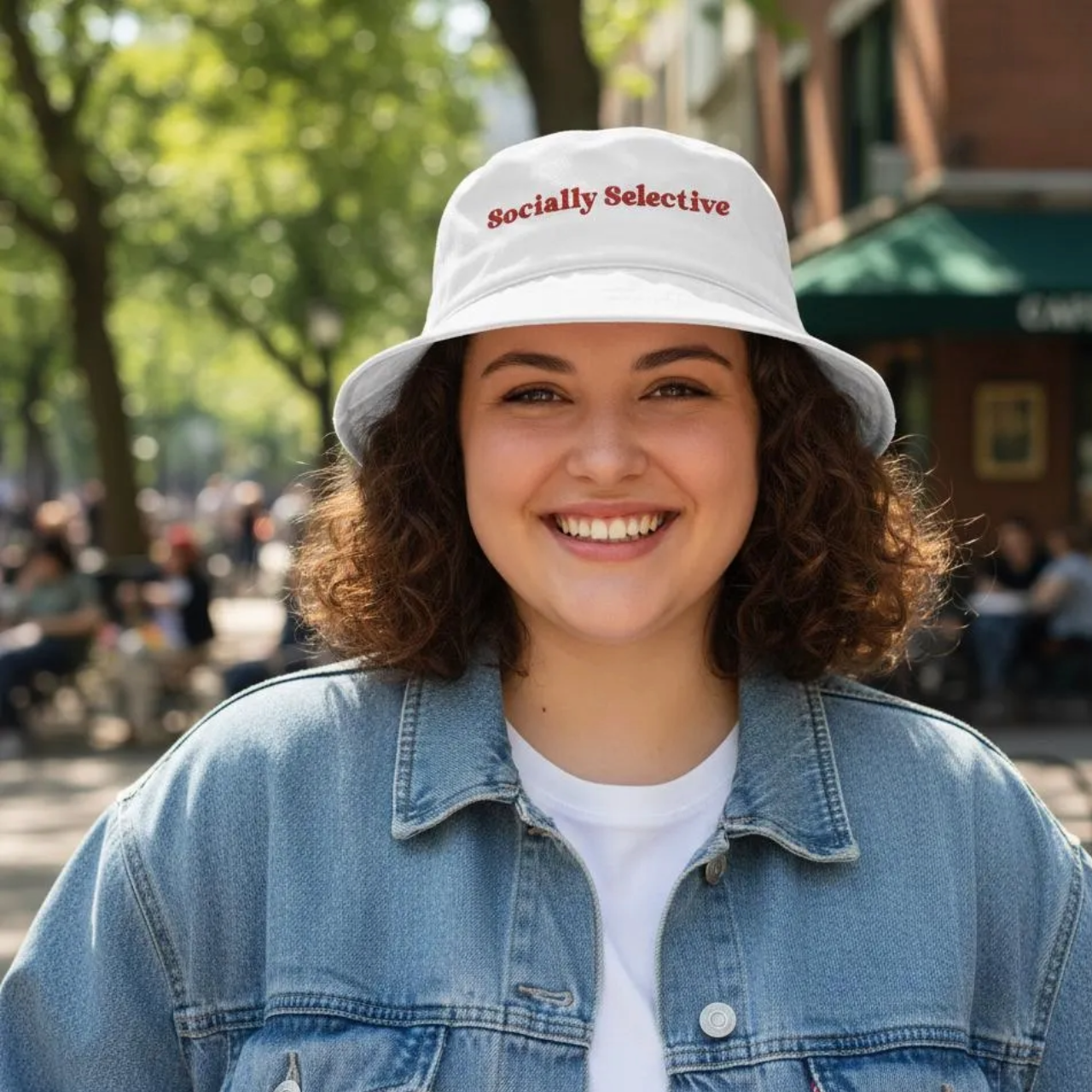 Socially Selective Bucket Hat Socially Selective Bucket Hat