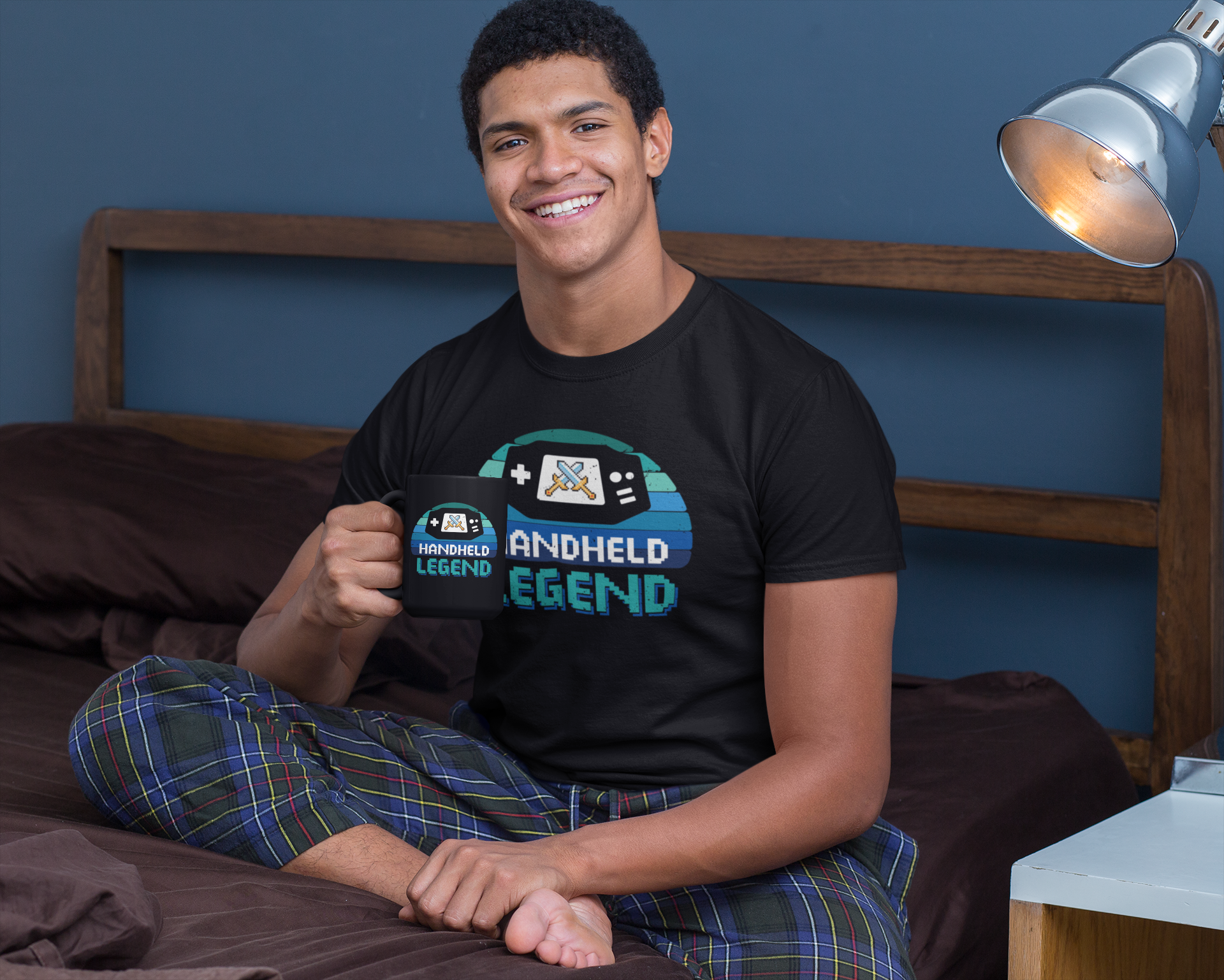 Handheld Legend Black Mug, 15oz product thumbnail image