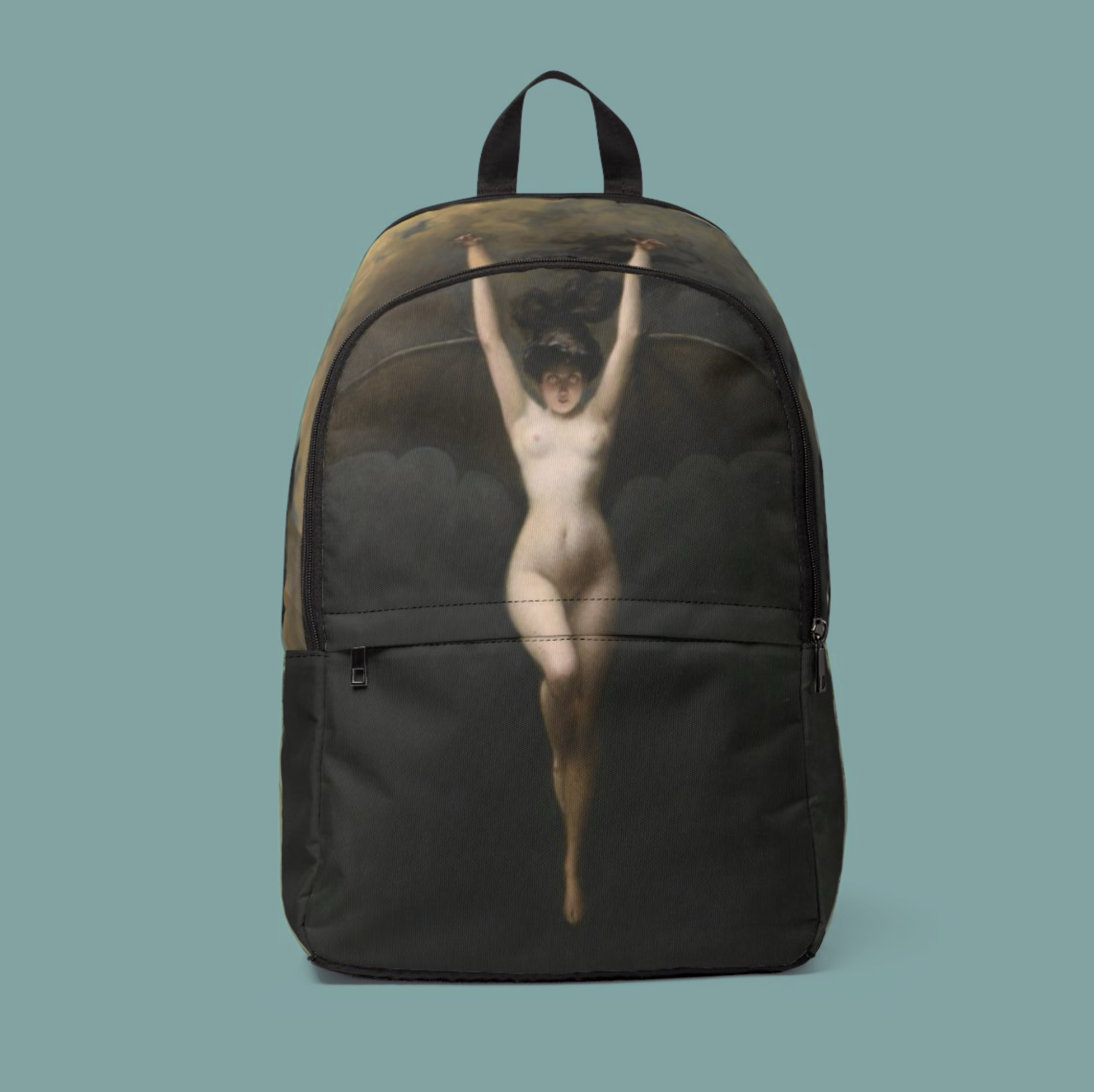 PÉNOT Collection - (The Bat Woman) Backpack, School Bag, Travel Bag, Daypack, Rucksack, Halloween Gift