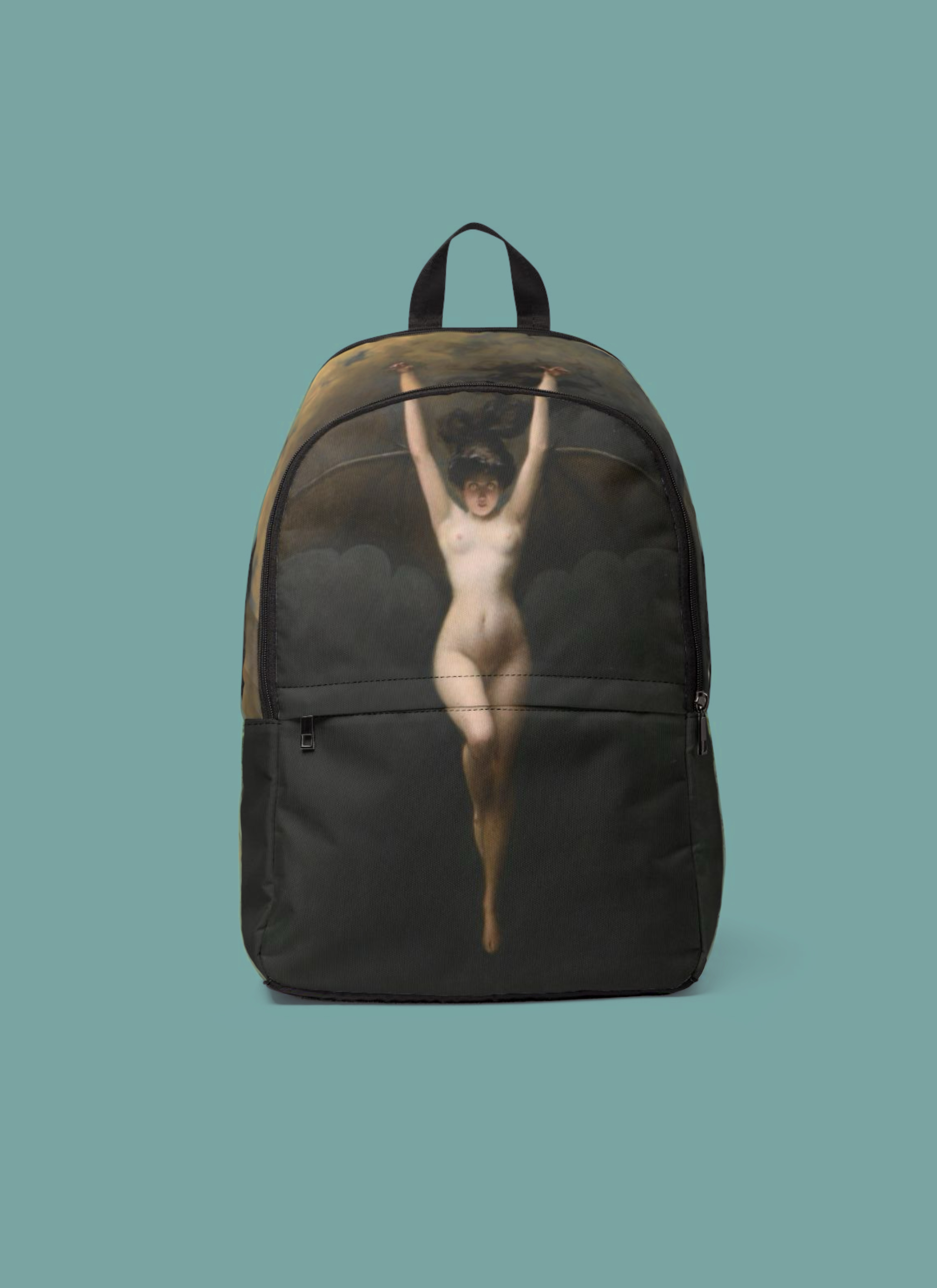 PÉNOT Collection - (The Bat Woman) Backpack, School Bag, Travel Bag, Daypack, Rucksack, Halloween Gift product thumbnail image PÉNOT Collection - (The Bat Woman) Backpack, School Bag, Travel Bag, Daypack, Rucksack, Halloween Gift product thumbnail image