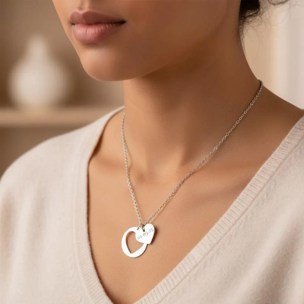 Heart Cutout Necklace