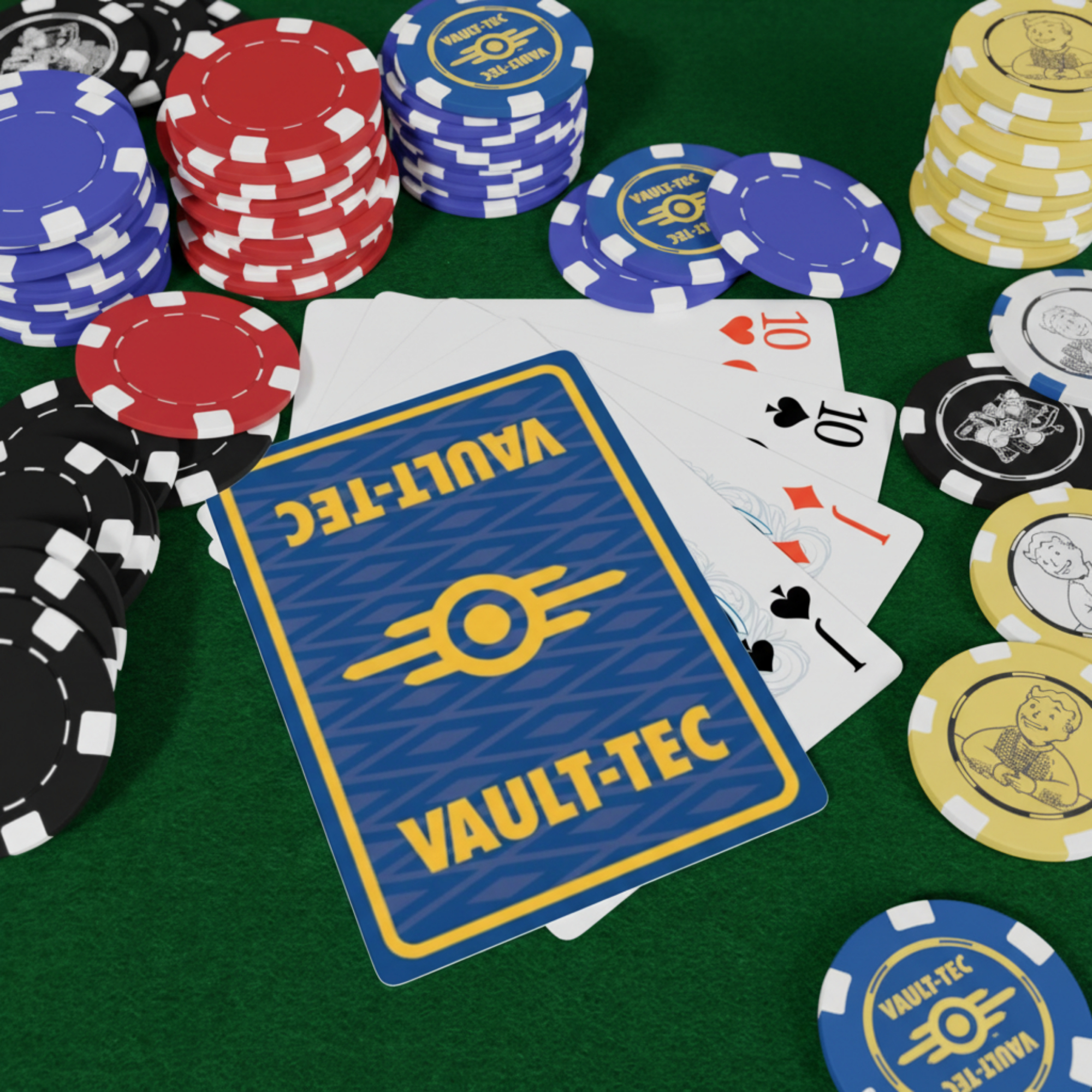 Vault-Tec Playing Cards – Promo Commercial Themed Card Deck
