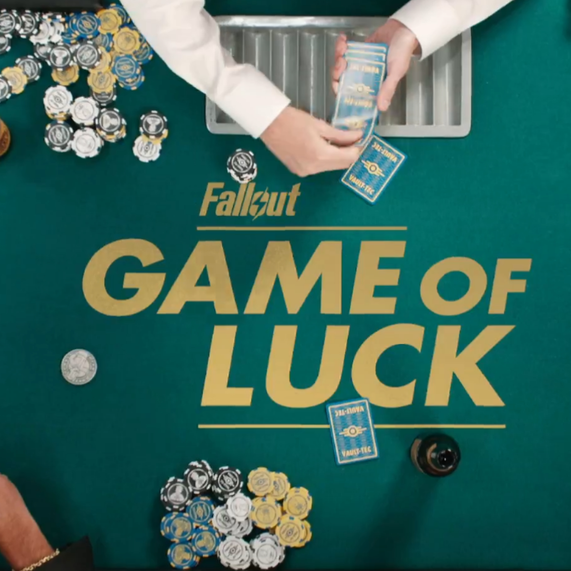 Vault-Tec Playing Cards – Promo Commercial Themed Card Deck product thumbnail image Vault-Tec Playing Cards – Promo Commercial Themed Card Deck product thumbnail image