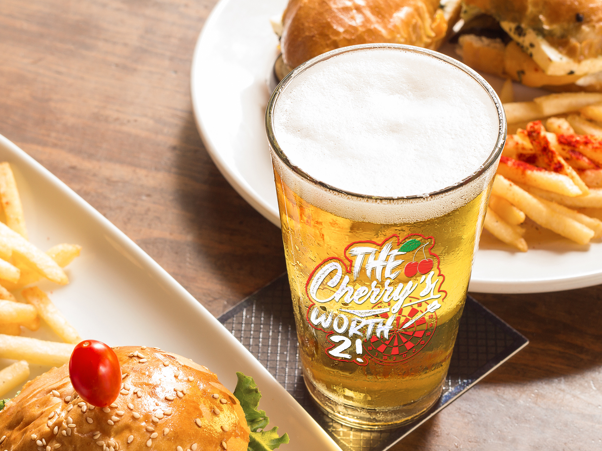 The Cherry's Worth 2 Pint Glass, 16oz product thumbnail image