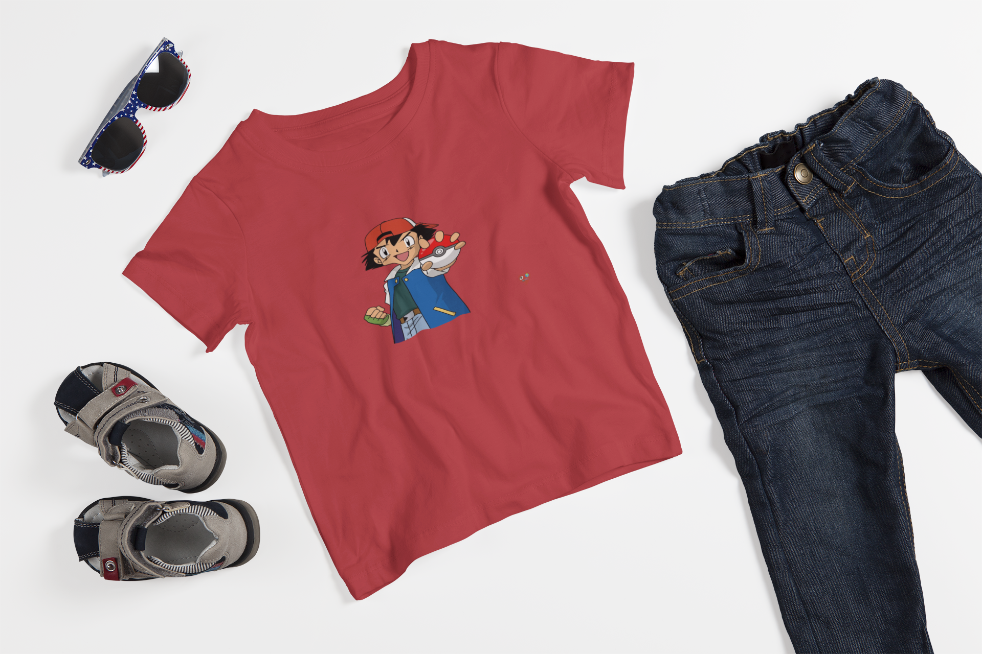 Kids Tee — Cute Trainer Kid Graphic product thumbnail image Kids Tee — Cute Trainer Kid Graphic product thumbnail image