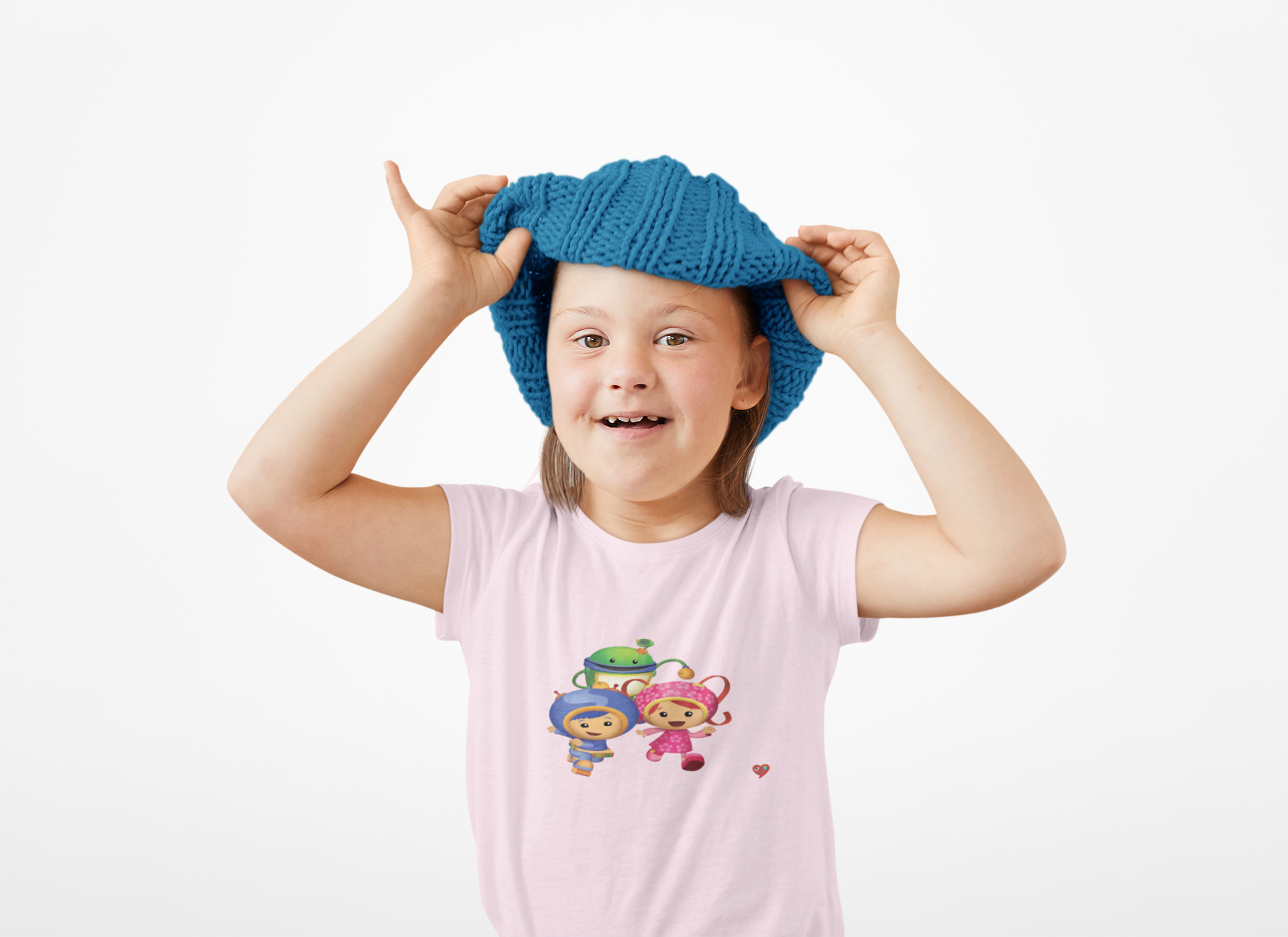 Kids Tee — Cute Team Umizoomi Kids T-Shirt (Heart Accent) product thumbnail image